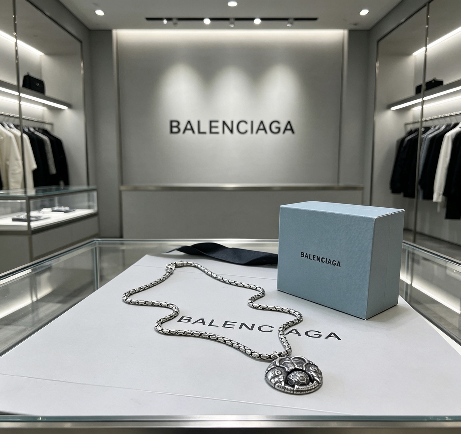 巴黎世家 Balenciaga 高定典藏传世高定珠宝耳环项链戒指首饰 #79565F16 2