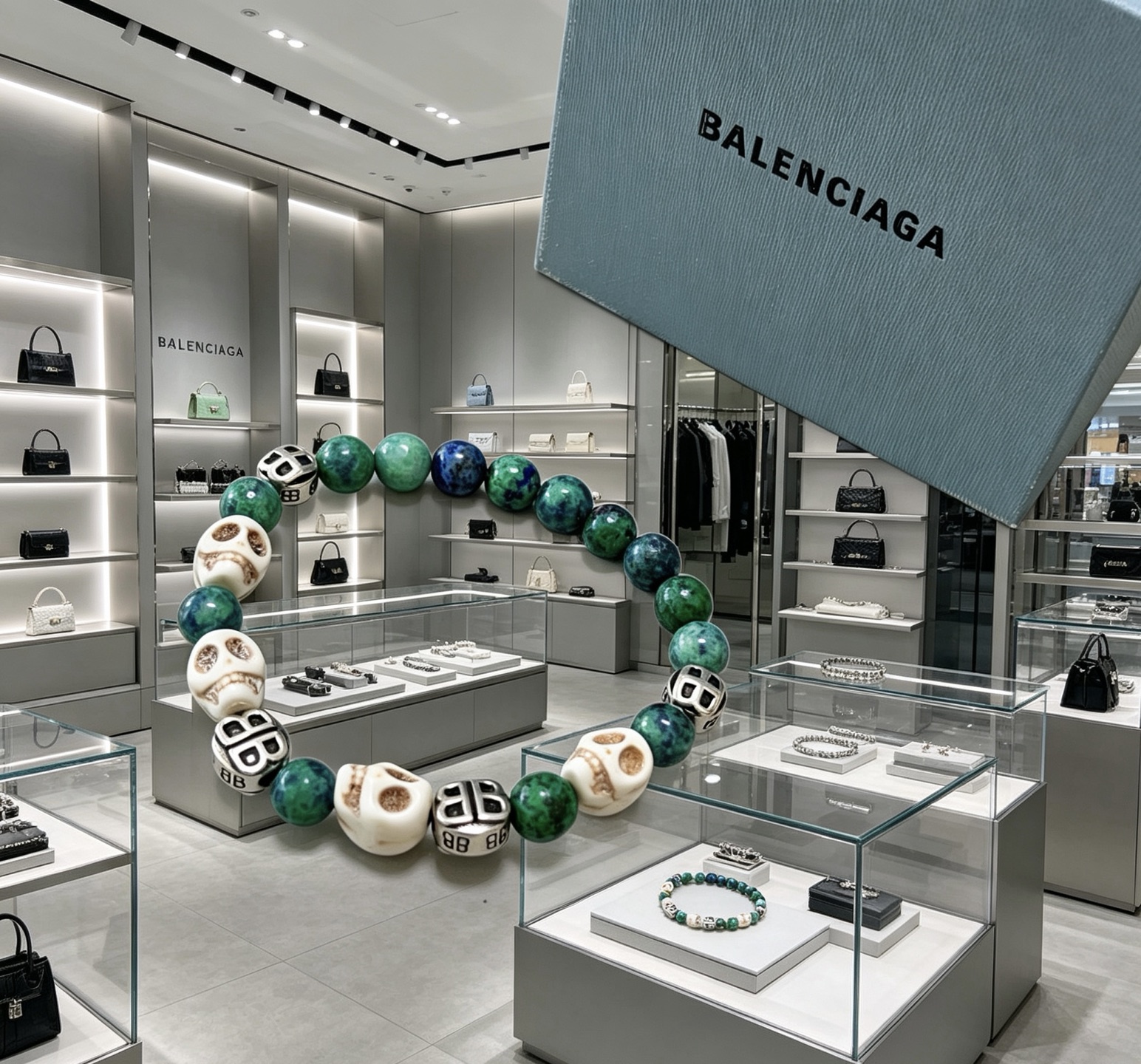 Balenciaga Haute Couture Haute Joaillerie Fine Jewelry Earrings Necklace 9