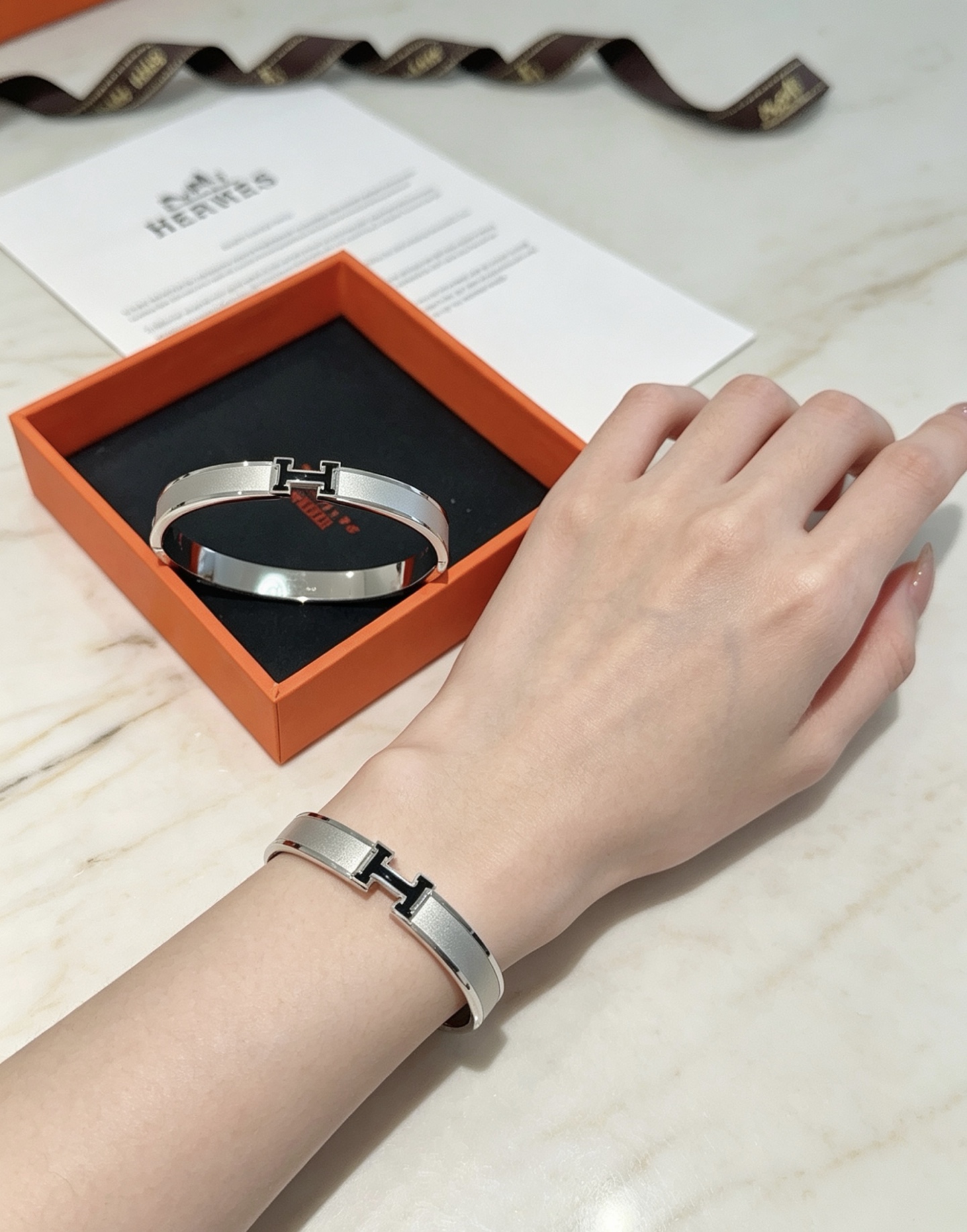 爱马仕 Hermès 高定典藏传世高定珠宝耳环项链戒指首饰 #E0677A60 6