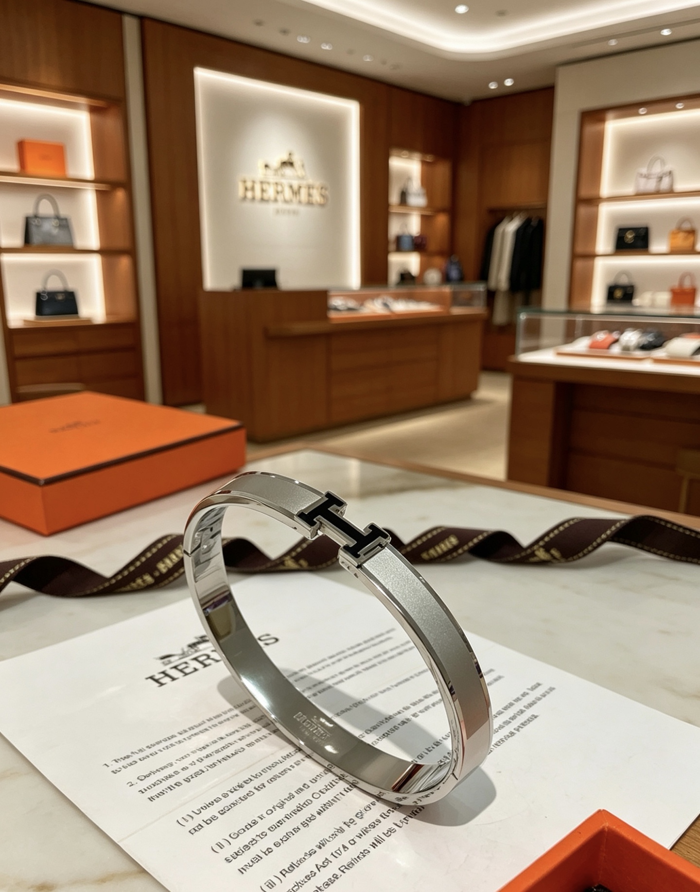 爱马仕 Hermès 高定典藏传世高定珠宝耳环项链戒指首饰 #E0677A60 2