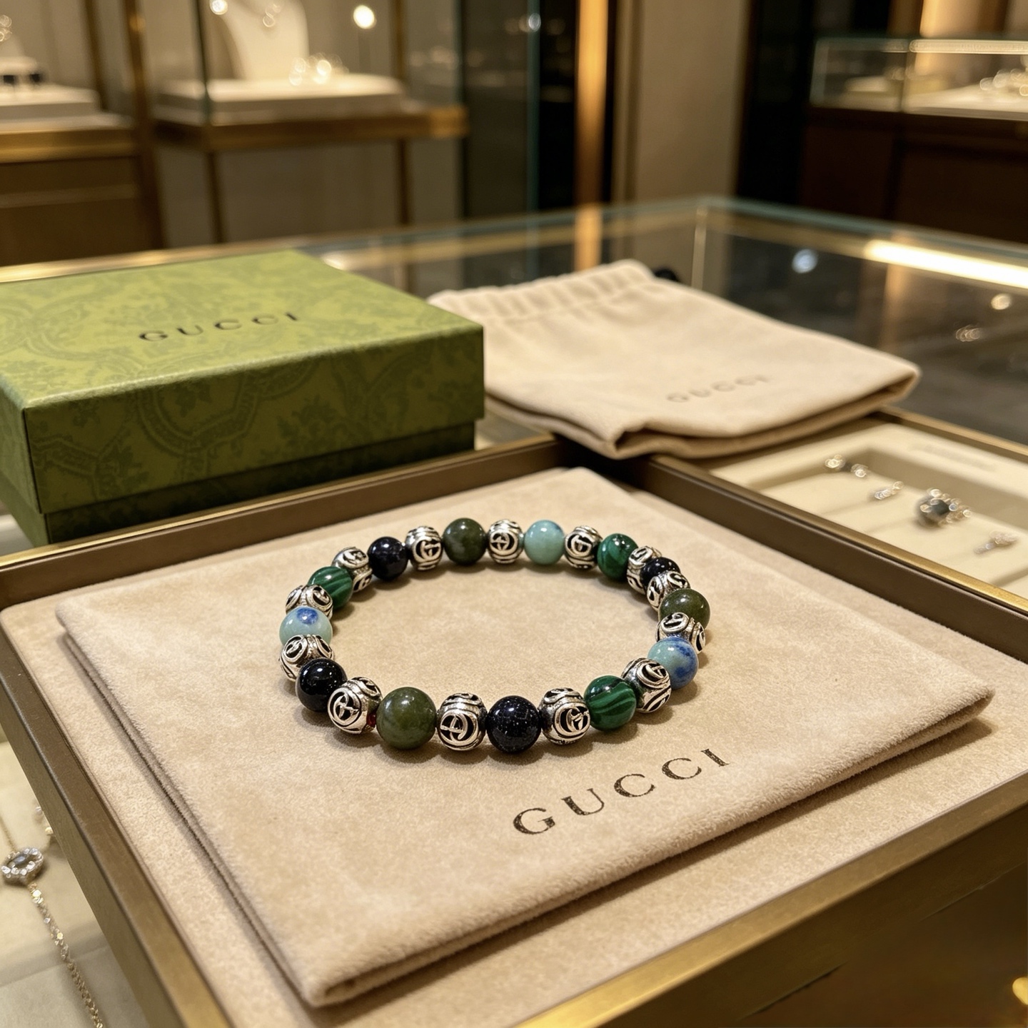 古驰 Gucci 高定典藏传世高定珠宝耳环项链戒指首饰 #6F6F42E7 4