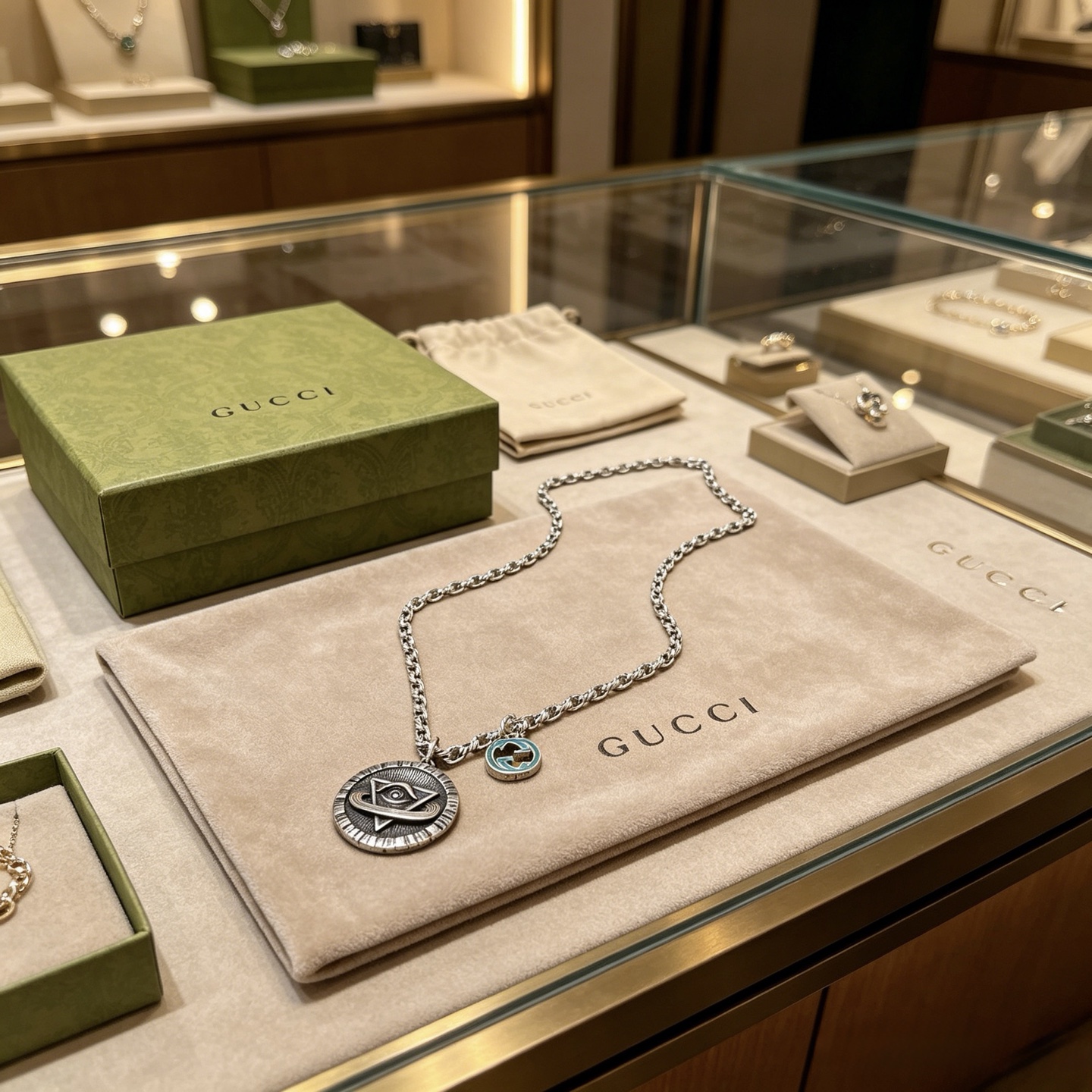 Gucci Haute Couture Haute Joaillerie Fine Jewelry Earrings Necklace Ring 7