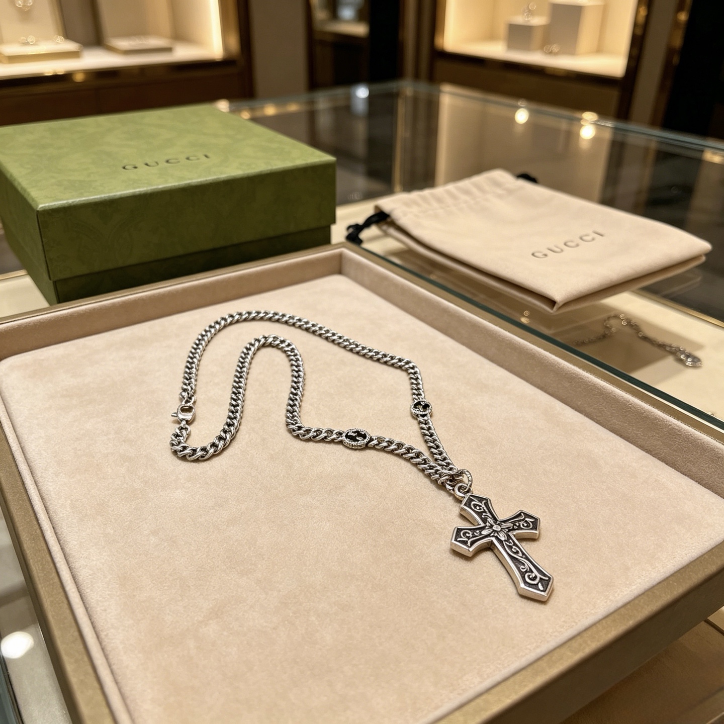 Gucci Haute Couture Haute Joaillerie Fine Jewelry Earrings Necklace Ring 9