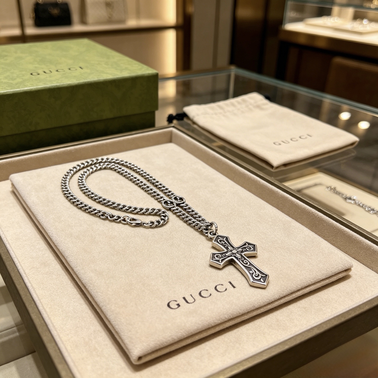 Gucci Haute Couture Haute Joaillerie Fine Jewelry Earrings Necklace Ring 5
