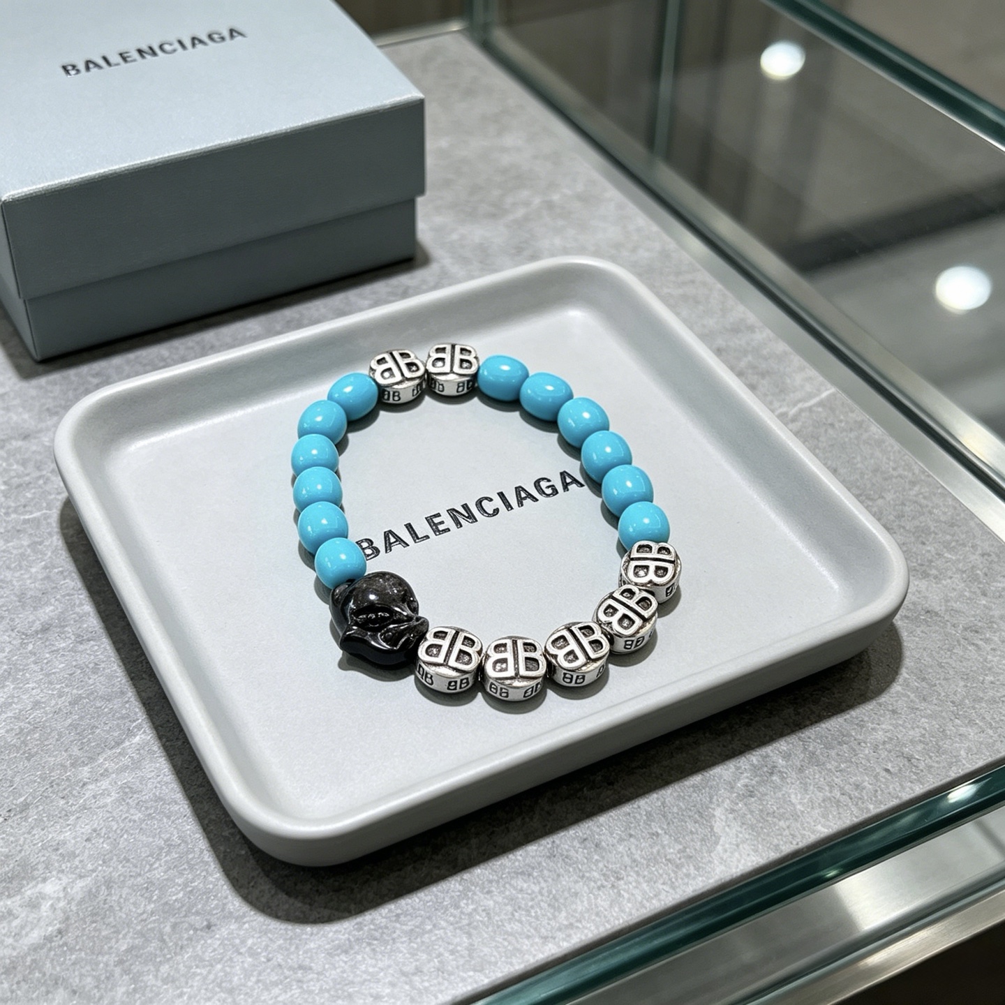 巴黎世家 Balenciaga 高定典藏传世高定珠宝耳环项链戒指首饰 #2C05FFA4 4