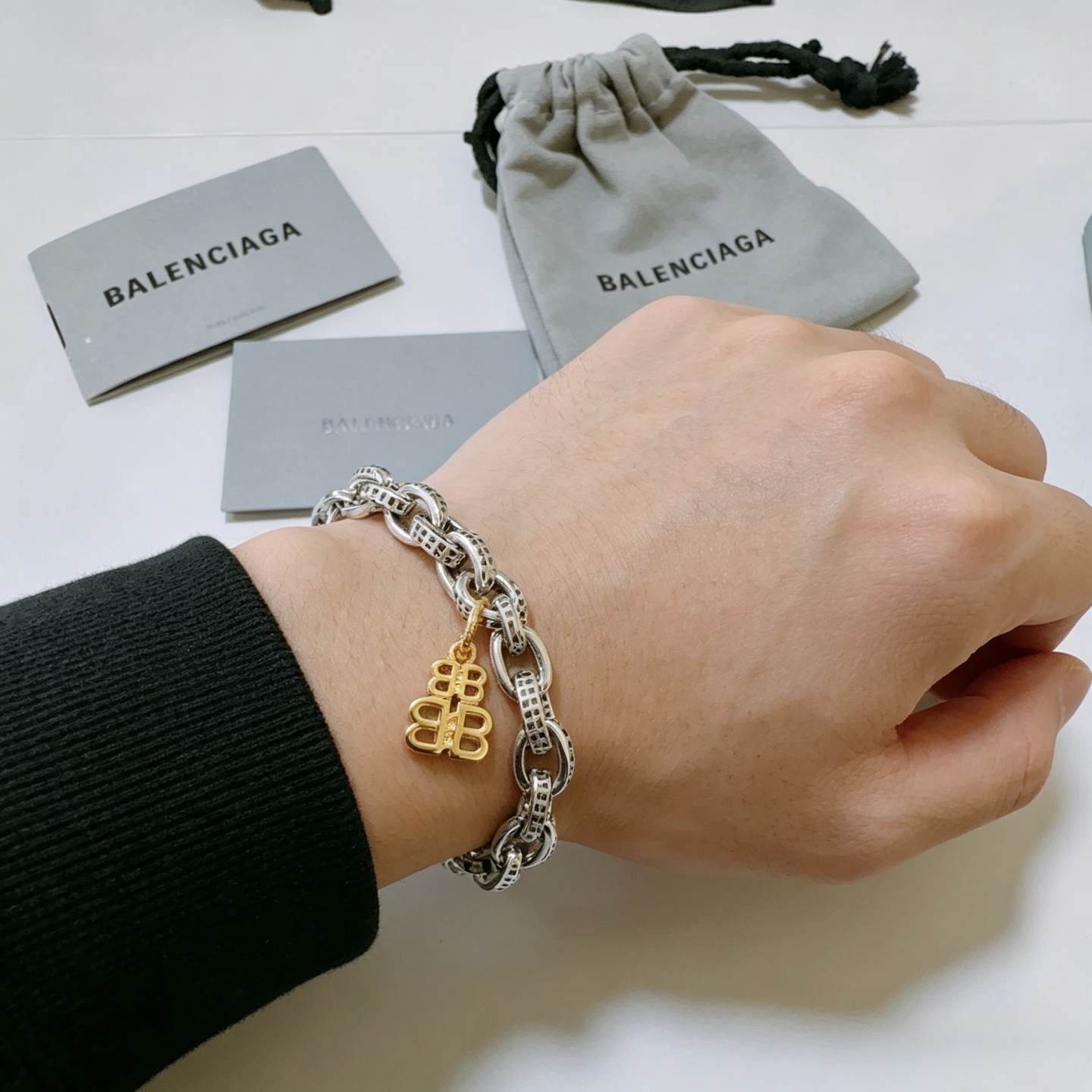 巴黎世家 Balenciaga 高定典藏传世高定珠宝耳环项链戒指首饰 #DDC34A2A 6