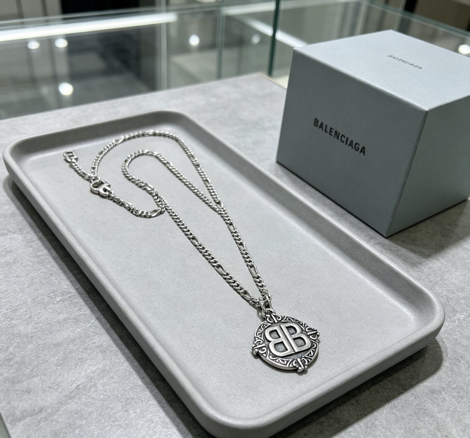 巴黎世家 Balenciaga 高定典藏传世高定珠宝耳环项链戒指首饰 #C9689D8D 7