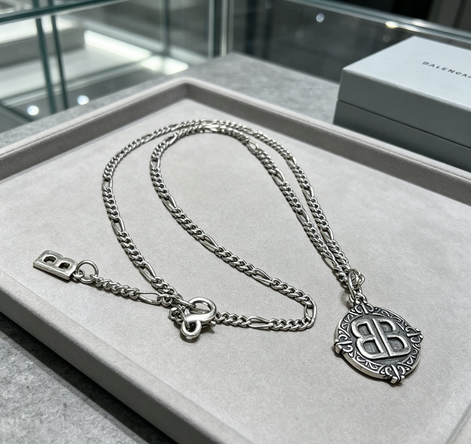 巴黎世家 Balenciaga 高定典藏传世高定珠宝耳环项链戒指首饰 #C9689D8D 8