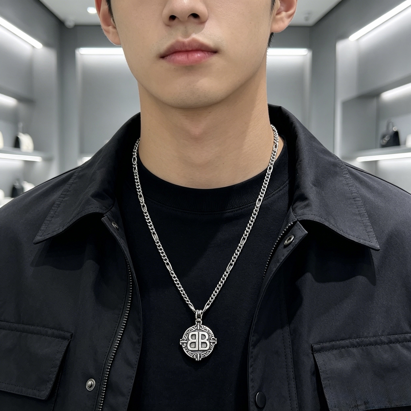 巴黎世家 Balenciaga 高定典藏传世高定珠宝耳环项链戒指首饰 #C9689D8D 9