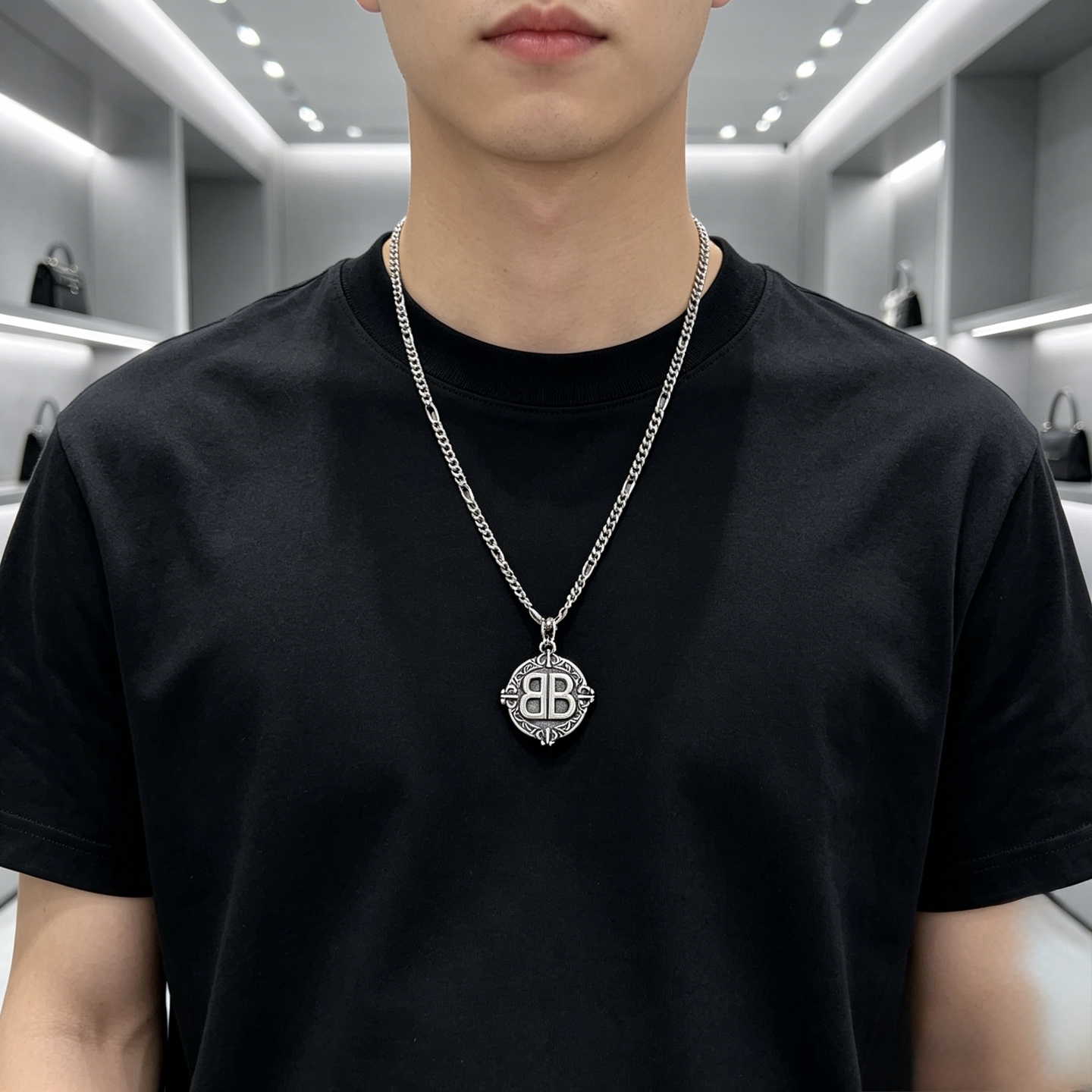 巴黎世家 Balenciaga 高定典藏传世高定珠宝耳环项链戒指首饰 #C9689D8D 6