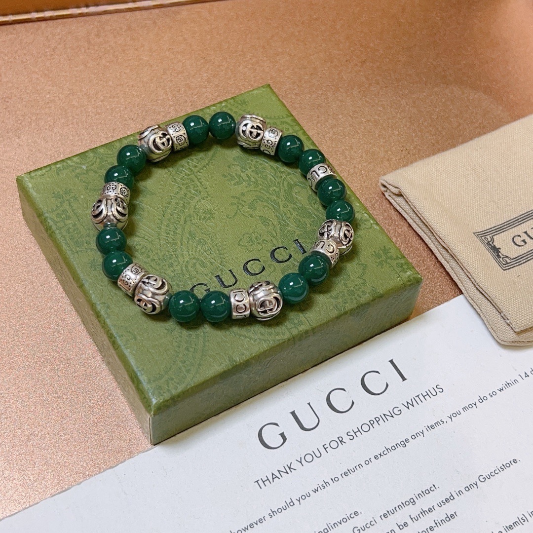 古驰 Gucci 传世高定珠宝耳环项链戒指首饰 #C9F7B193 6