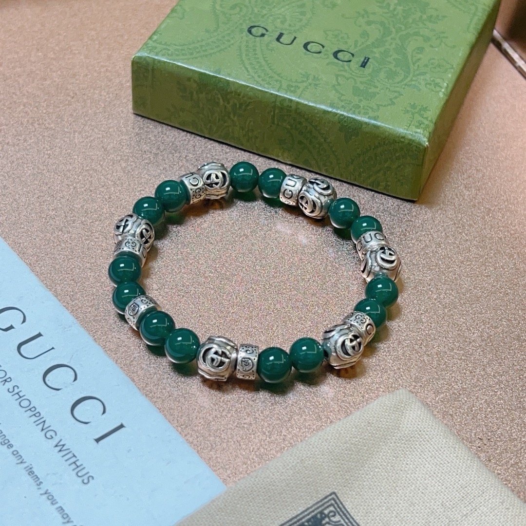 古驰 Gucci 传世高定珠宝耳环项链戒指首饰 #C9F7B193 5