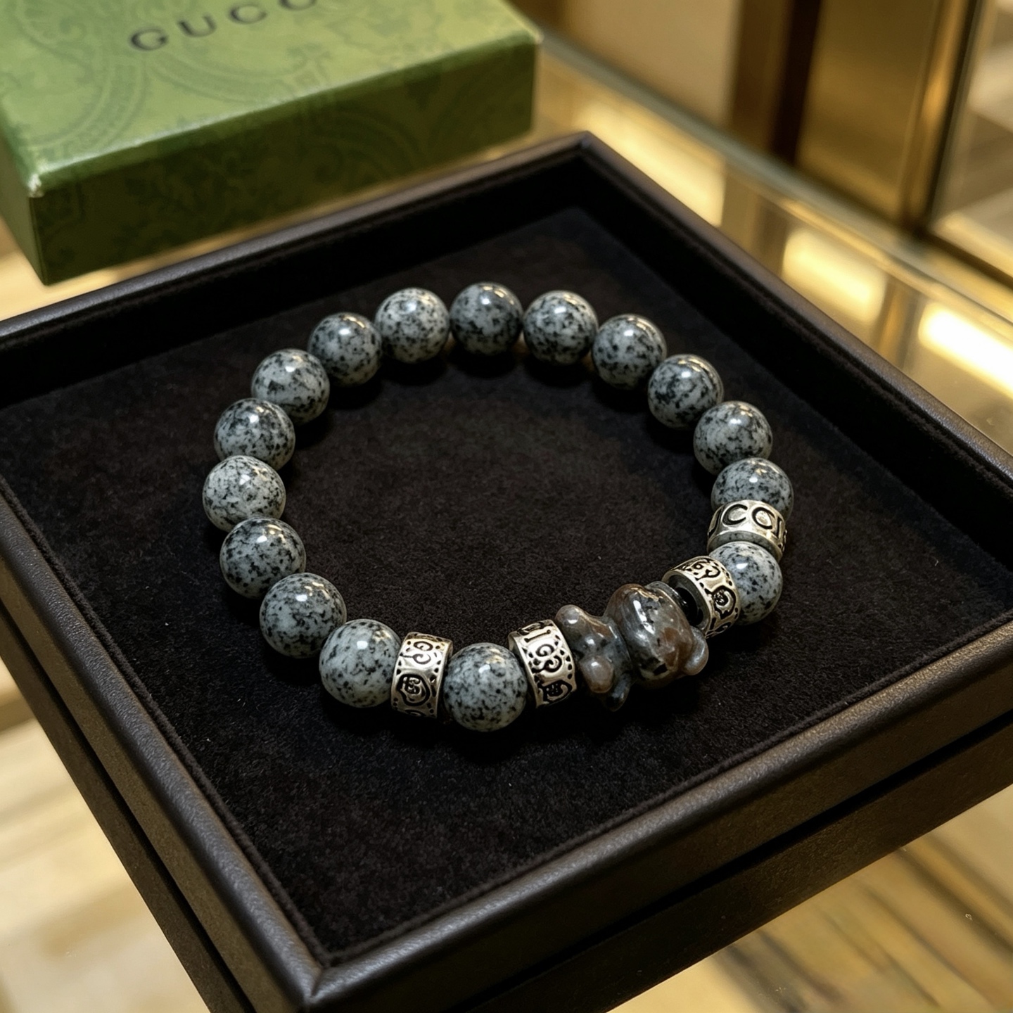 古驰 Gucci 传世高定珠宝耳环项链戒指首饰 #112D7324 7