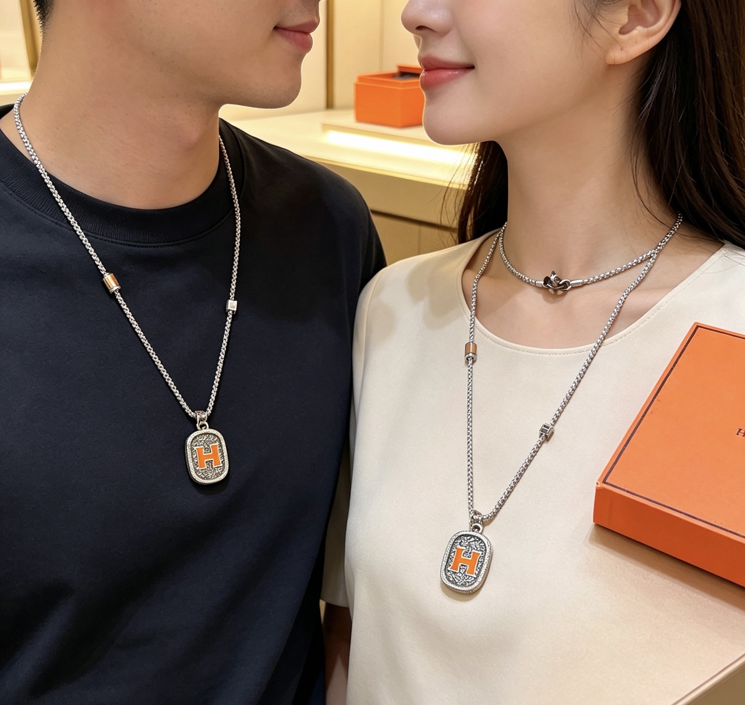 Hermès Haute Joaillerie Fine Jewelry Earrings Necklace Ring Ref.3EAE65F7 6