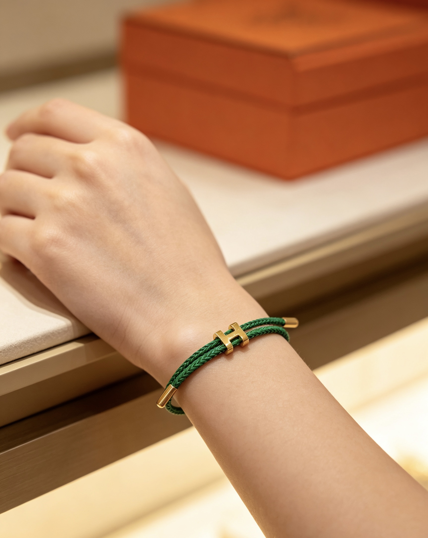 爱马仕 Hermès 传世高定珠宝耳环项链戒指首饰 #E25A7C55 2