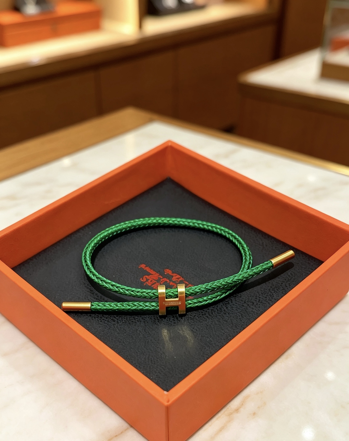 爱马仕 Hermès 传世高定珠宝耳环项链戒指首饰 #E25A7C55 6