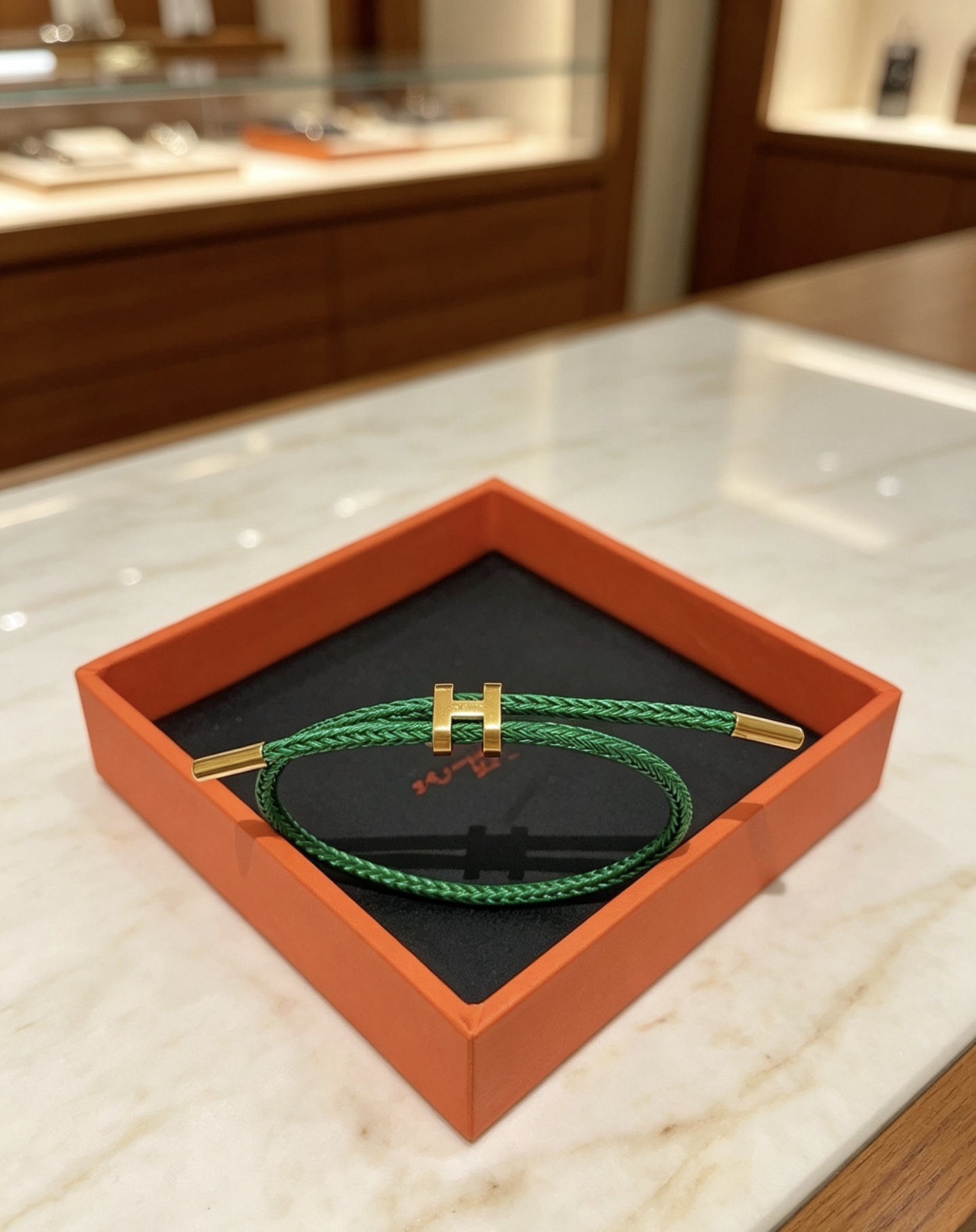 爱马仕 Hermès 传世高定珠宝耳环项链戒指首饰 #E25A7C55 4