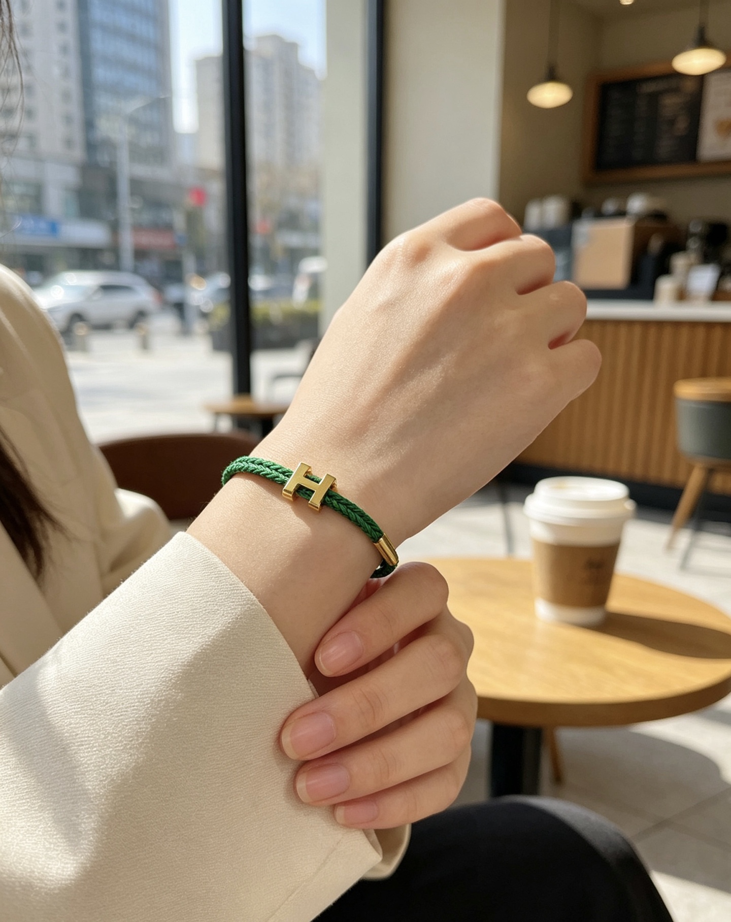 爱马仕 Hermès 传世高定珠宝耳环项链戒指首饰 #E25A7C55 5