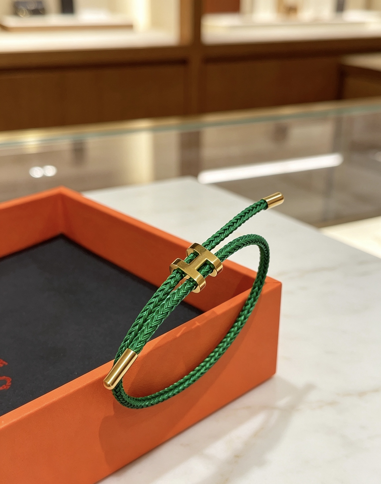 爱马仕 Hermès 传世高定珠宝耳环项链戒指首饰 #E25A7C55 9