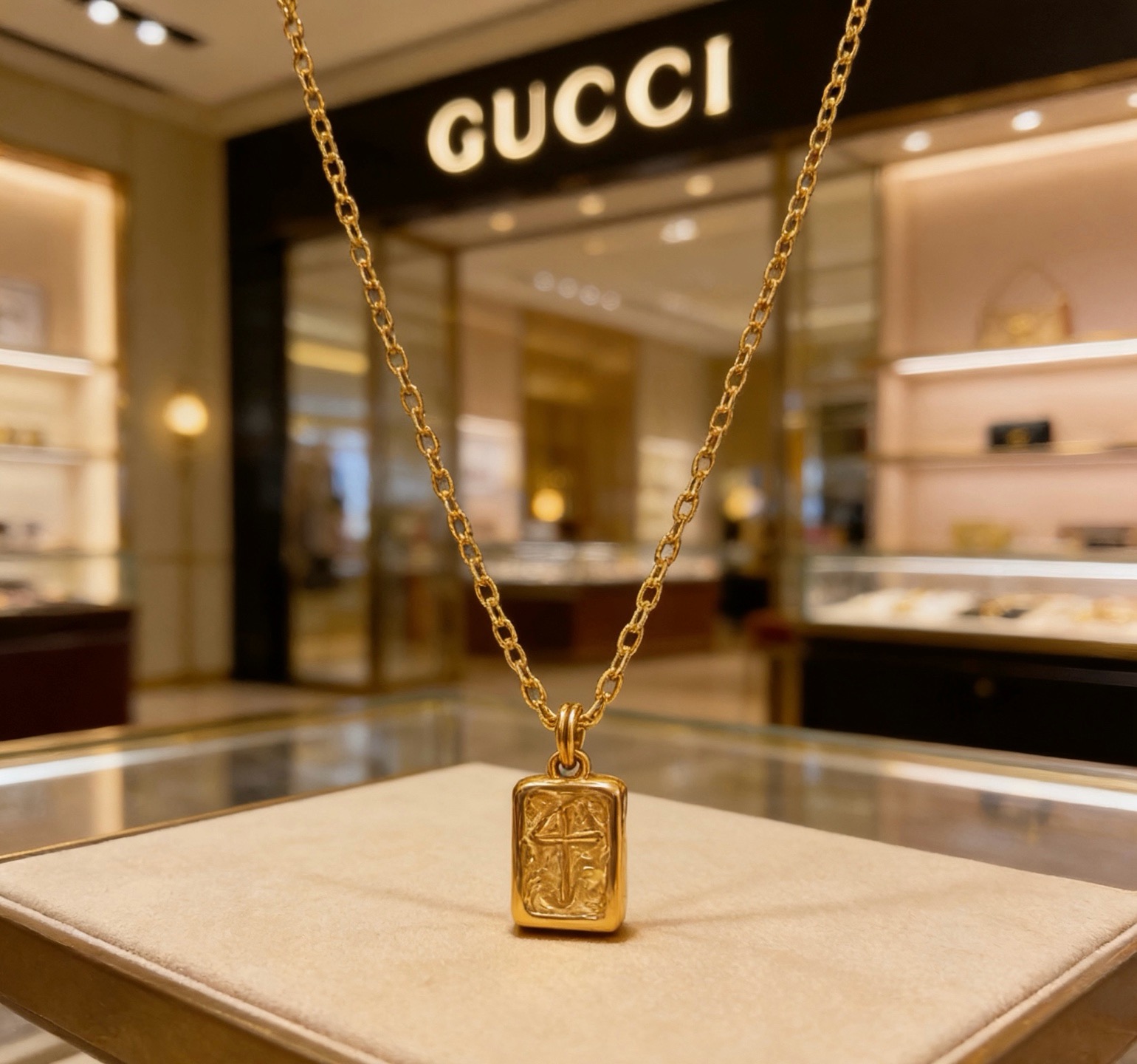 古驰 Gucci 高定典藏传世高定珠宝耳环项链戒指首饰 #8AC3D6C2 7