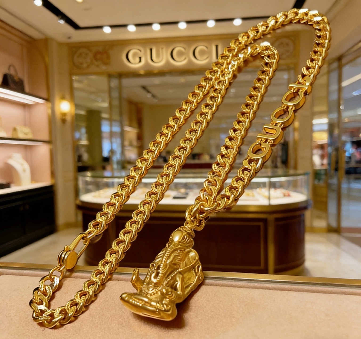 古驰 Gucci 高定典藏传世高定珠宝耳环项链戒指首饰 #552D41AE 2