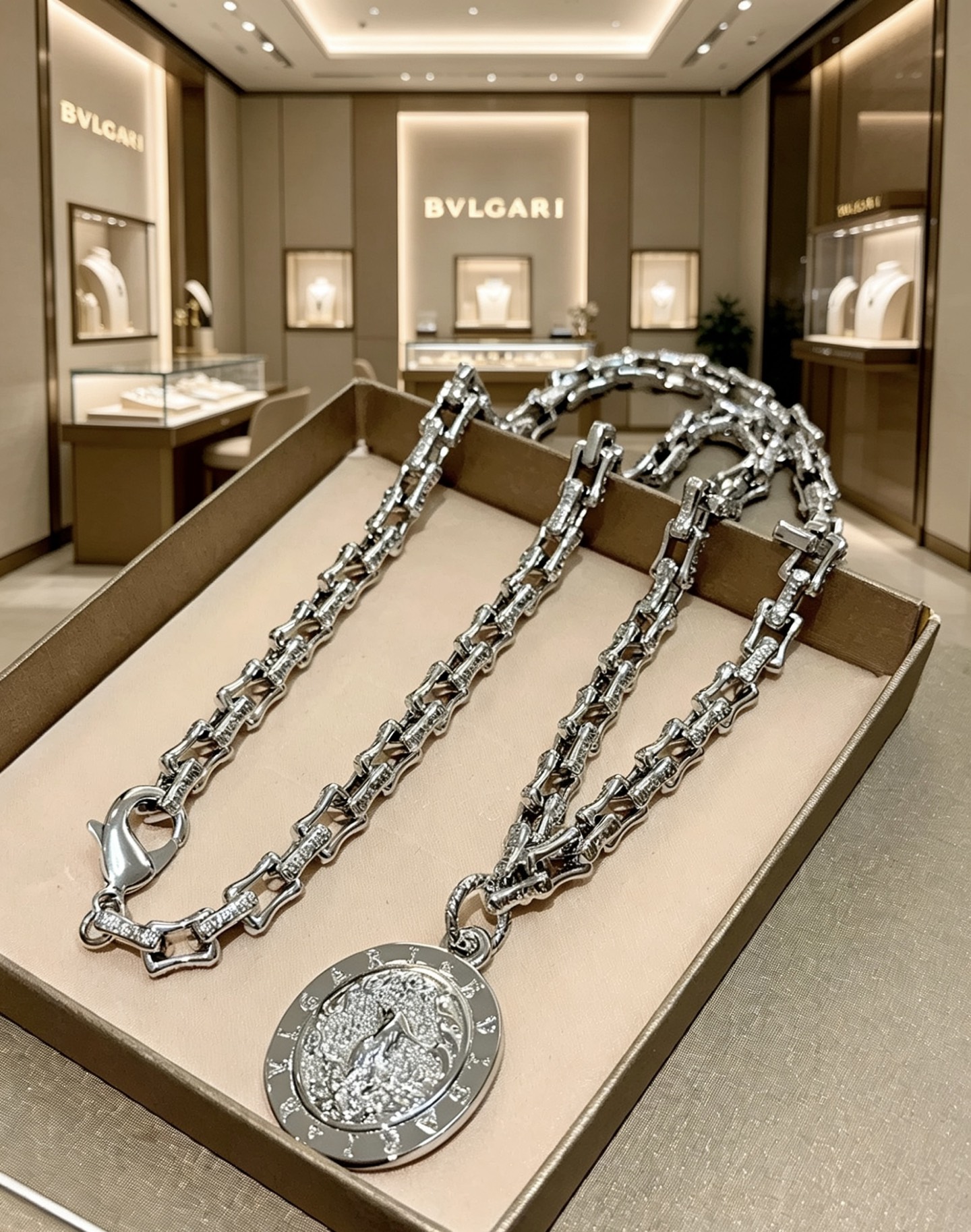 宝格丽 Bvlgari 传世高定珠宝耳环项链戒指首饰 #205717CF 7