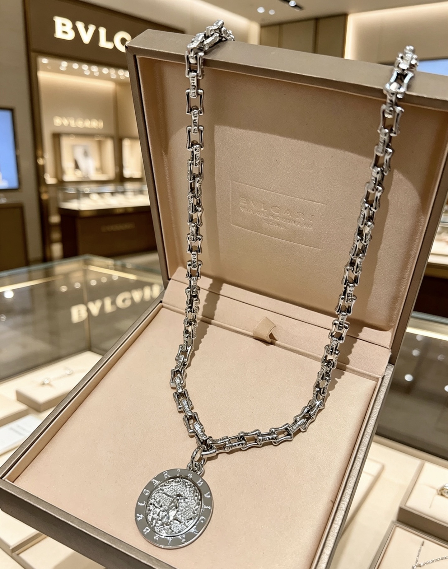 宝格丽 Bvlgari 传世高定珠宝耳环项链戒指首饰 #205717CF 9