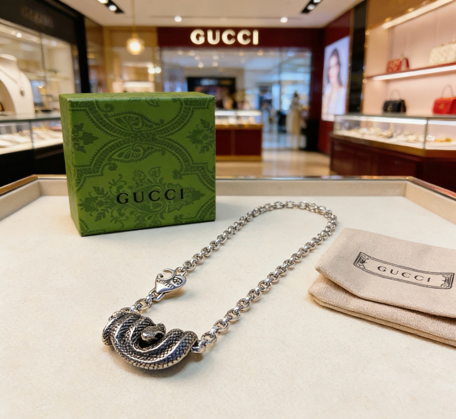 古驰 Gucci 高定典藏传世高定珠宝耳环项链戒指首饰 #CA2A4238 8