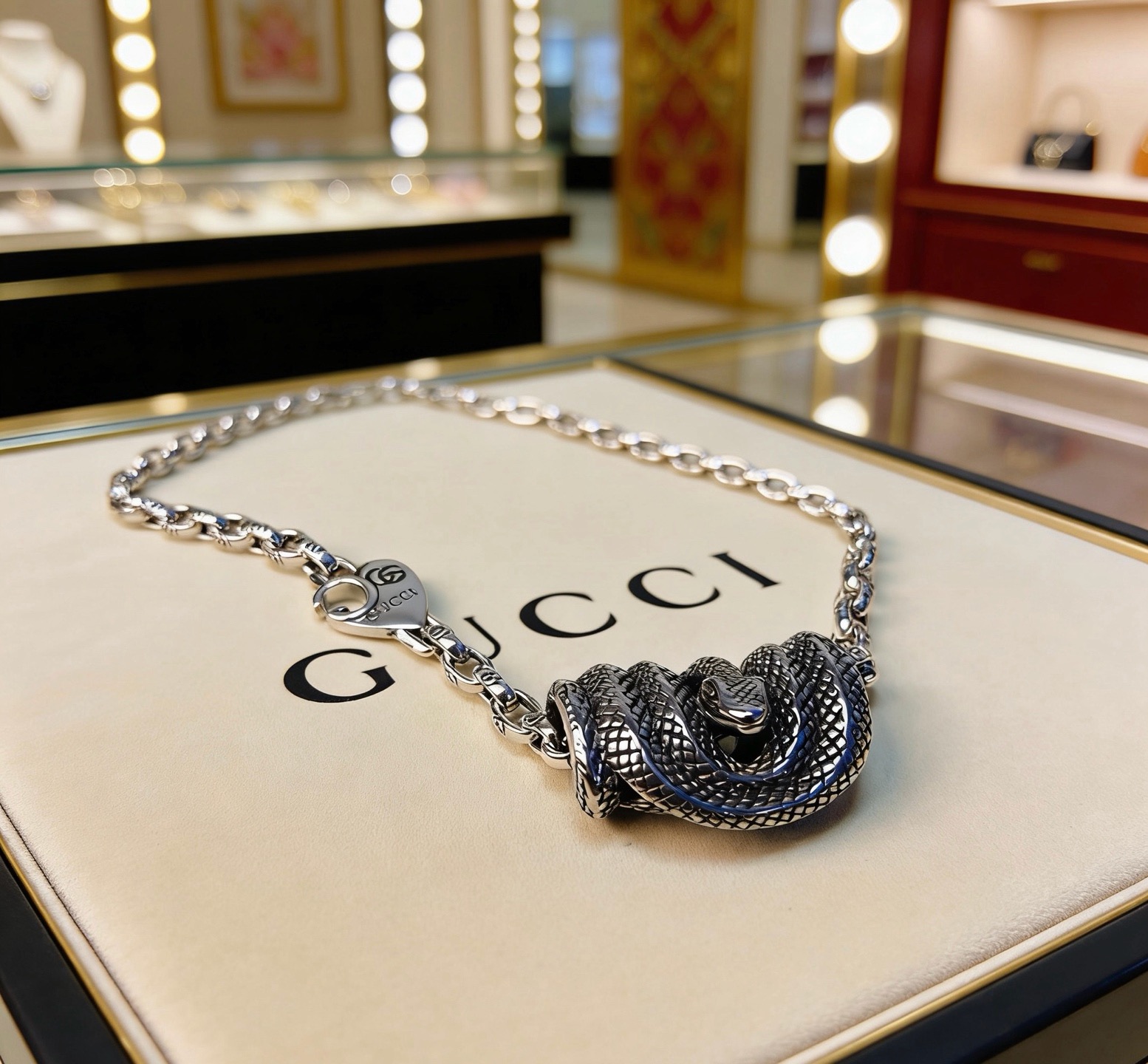 古驰 Gucci 高定典藏传世高定珠宝耳环项链戒指首饰 #CA2A4238 7