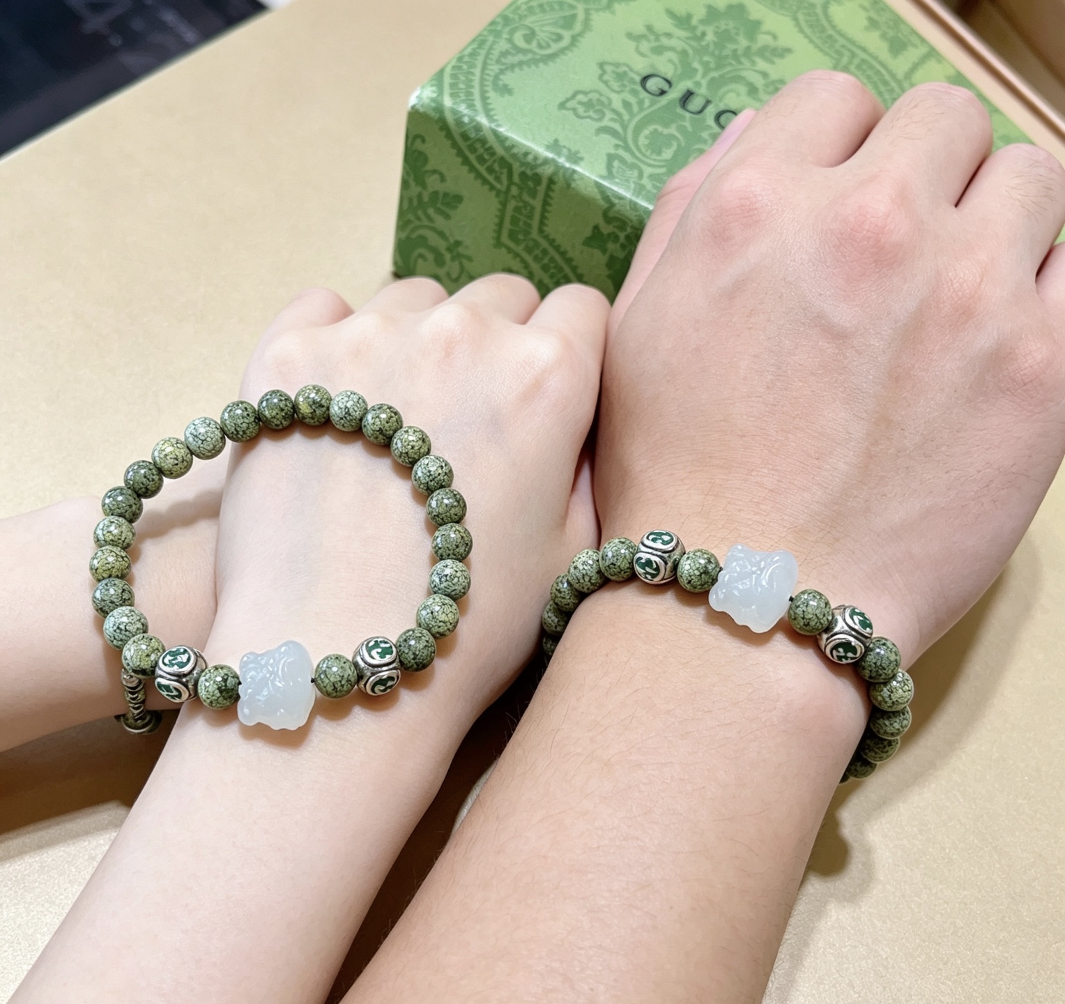 古驰 Gucci 高定典藏传世高定珠宝耳环项链戒指首饰 #5664E3B3 8