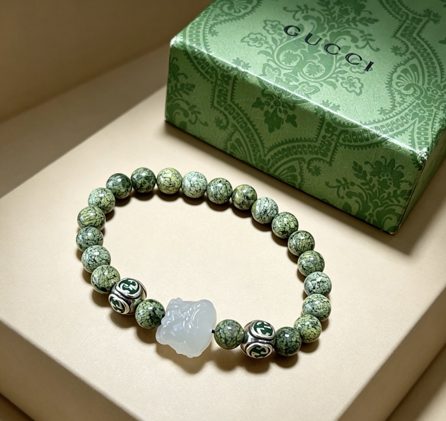 古驰 Gucci 高定典藏传世高定珠宝耳环项链戒指首饰 #5664E3B3 7