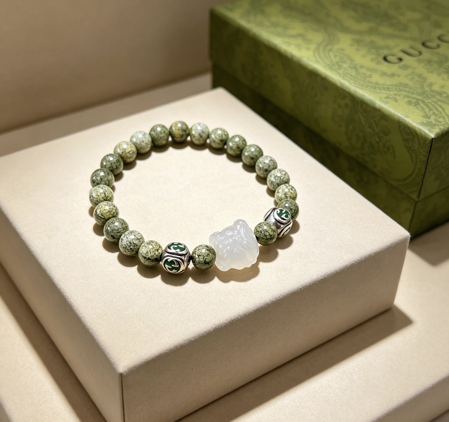 古驰 Gucci 高定典藏传世高定珠宝耳环项链戒指首饰 #5664E3B3 5