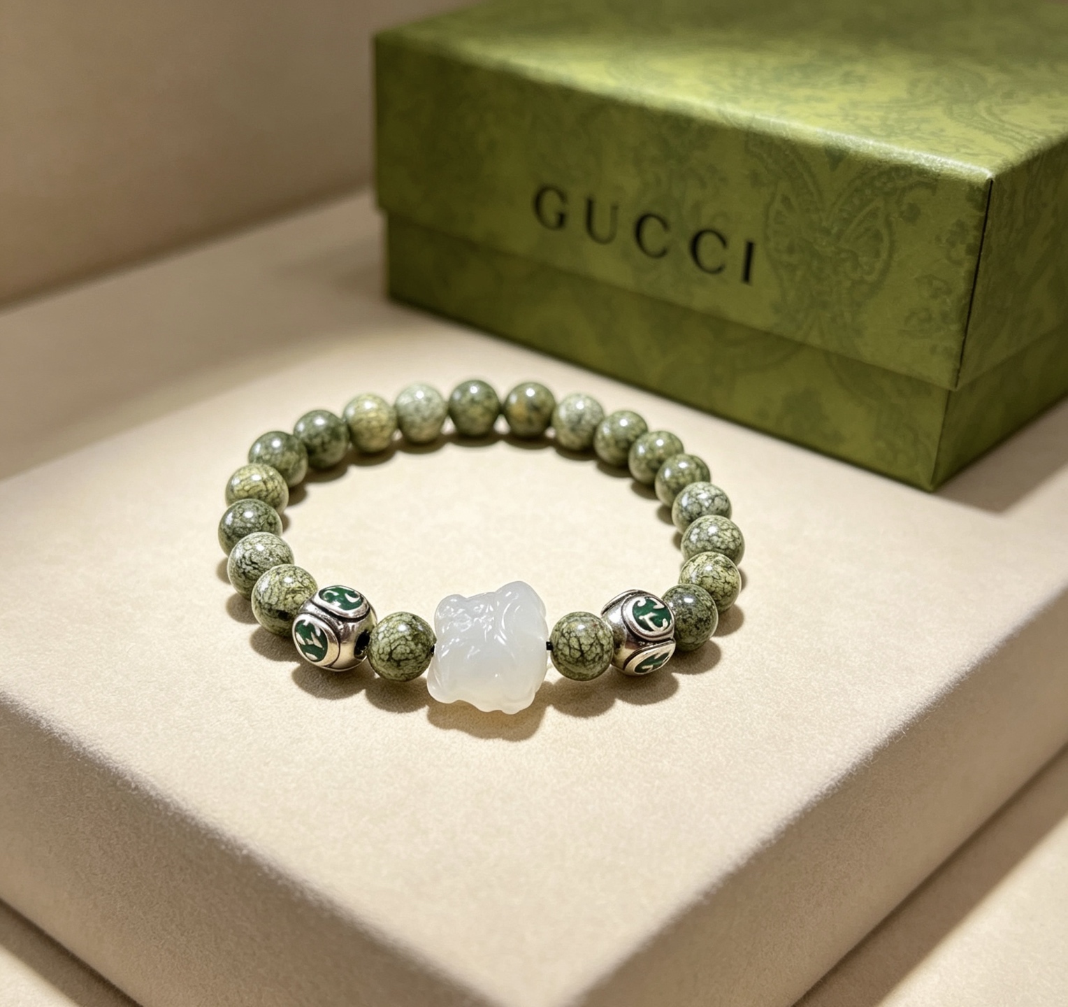 古驰 Gucci 高定典藏传世高定珠宝耳环项链戒指首饰 #5664E3B3 2