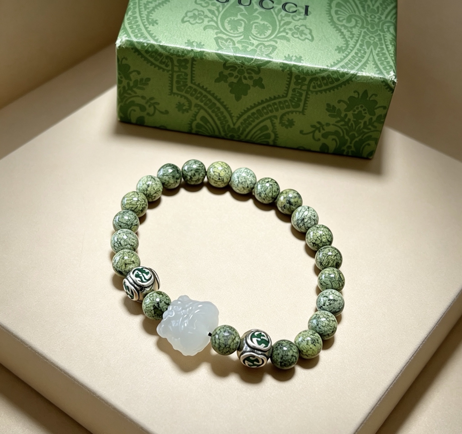 古驰 Gucci 高定典藏传世高定珠宝耳环项链戒指首饰 #5664E3B3 9