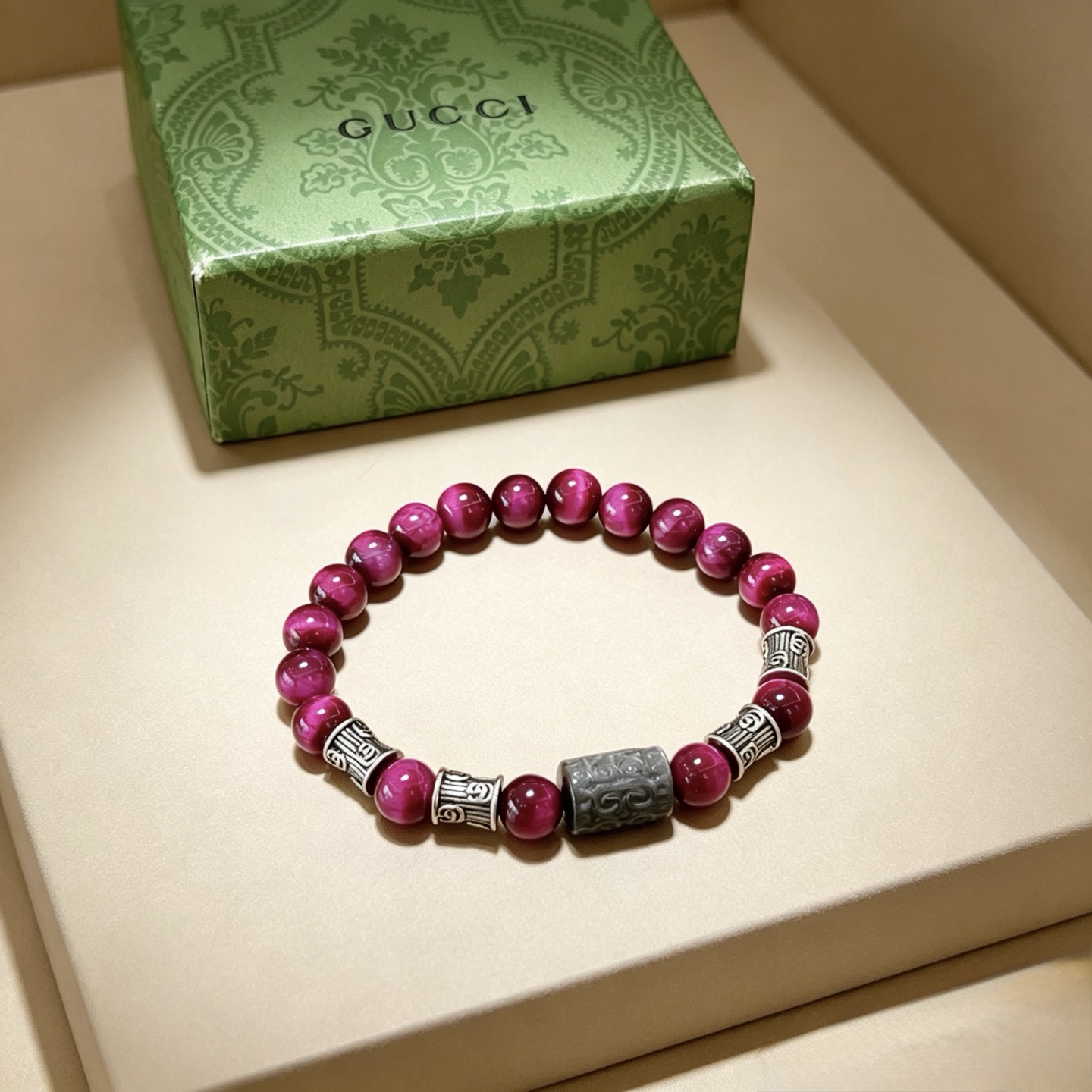 古驰 Gucci 高定典藏传世高定珠宝耳环项链戒指首饰 #417A8B3E 9