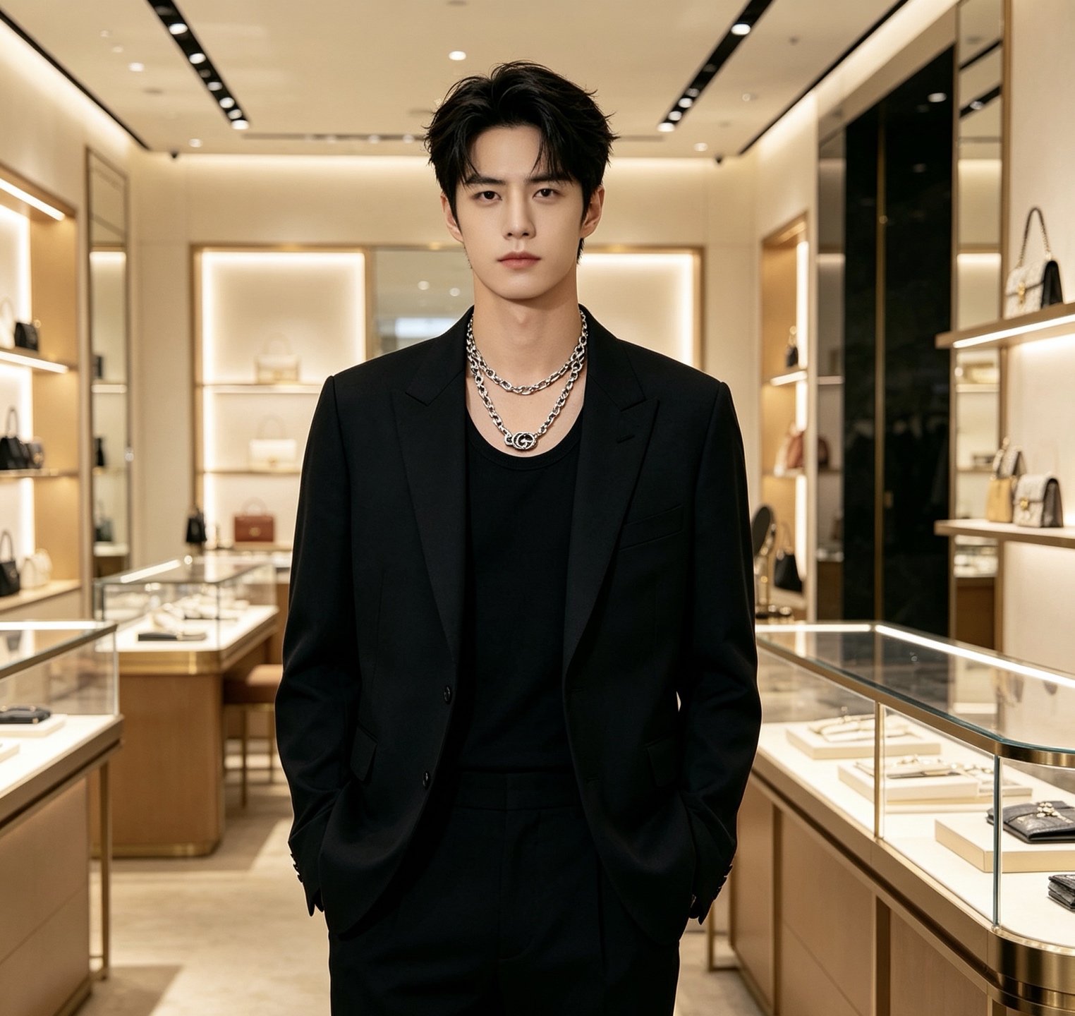 奢华款)Gucci古驰项链最新款链条档次更高 6