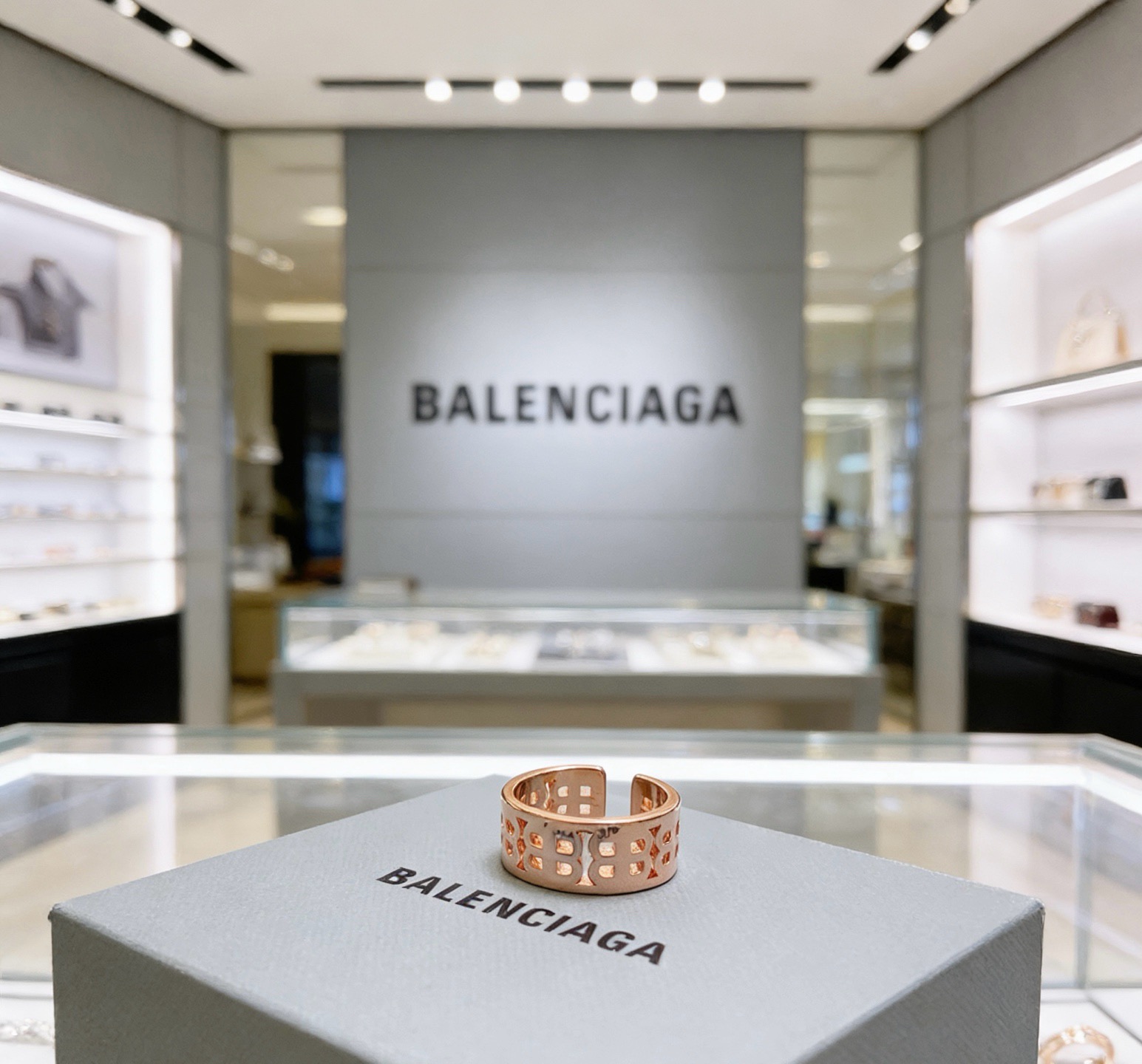 巴黎世家 Balenciaga 高定典藏传世高定珠宝耳环项链戒指首饰 #9868BB8A 4