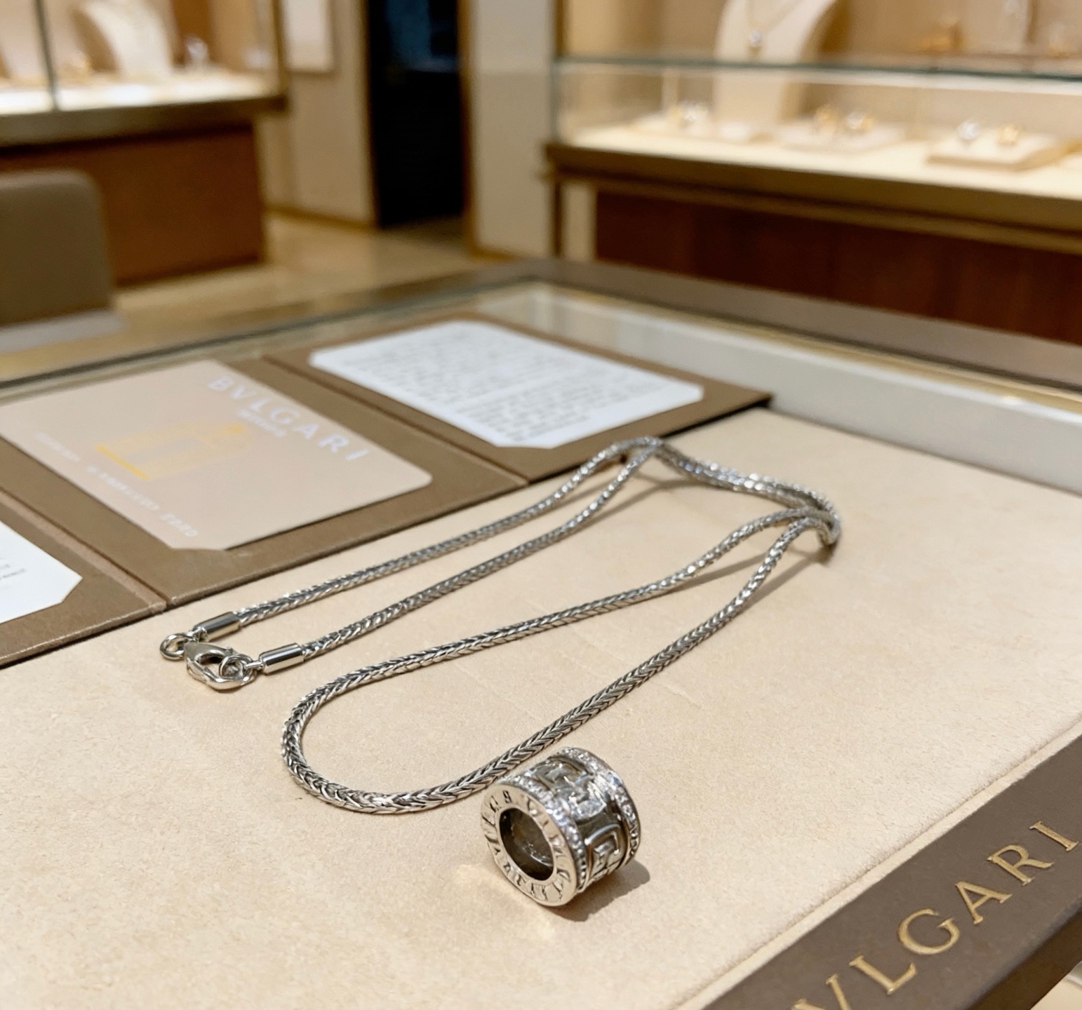 宝格丽 Bvlgari 传世高定珠宝耳环项链戒指首饰 #9D935B4B 4
