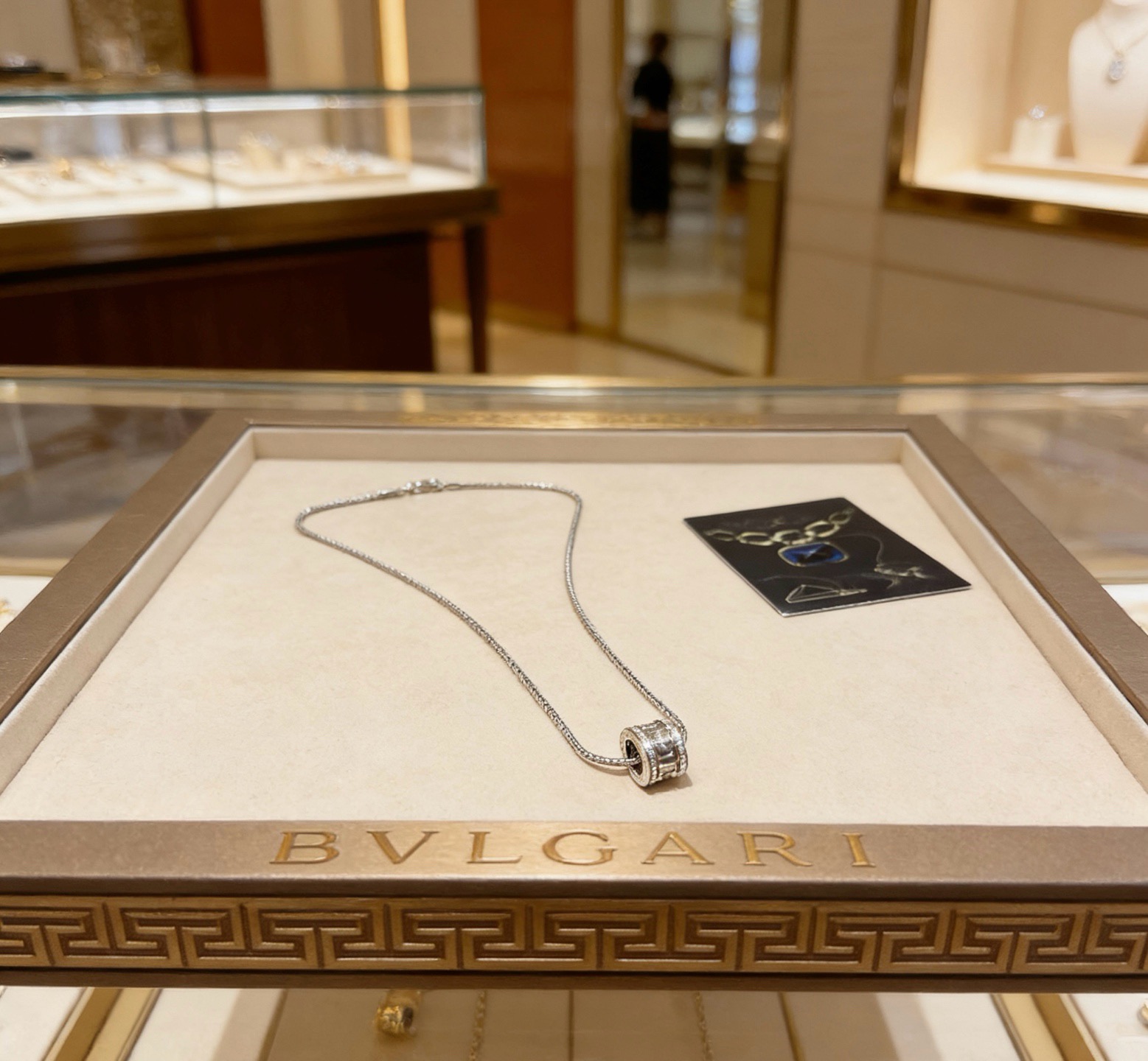 宝格丽 Bvlgari 传世高定珠宝耳环项链戒指首饰 #9D935B4B 5