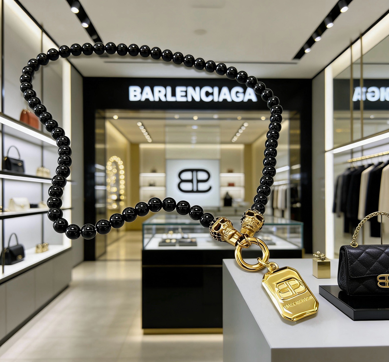 巴黎世家 Balenciaga 传世高定珠宝耳环项链戒指首饰 #A07D12DE 8