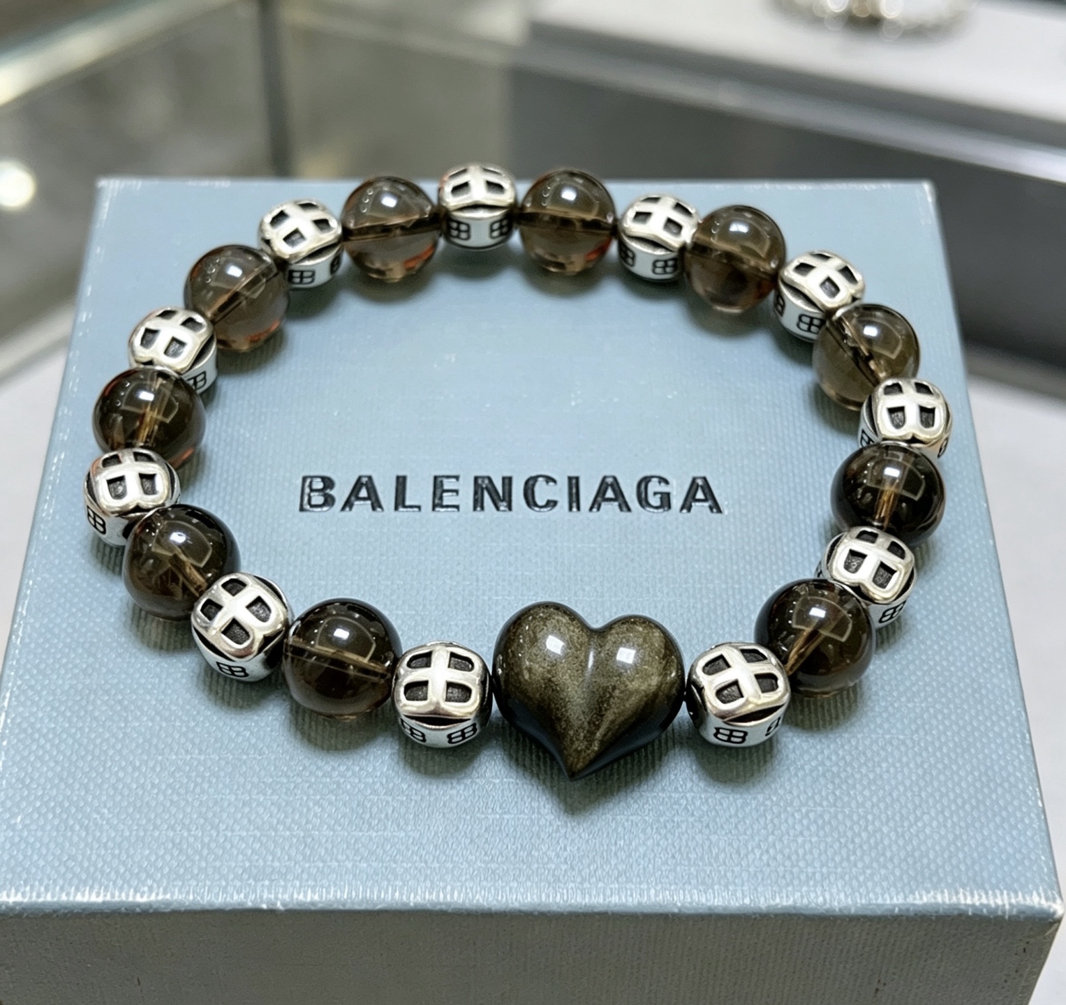 巴黎世家 Balenciaga 传世高定珠宝耳环项链戒指首饰 #B70FEDC6 4