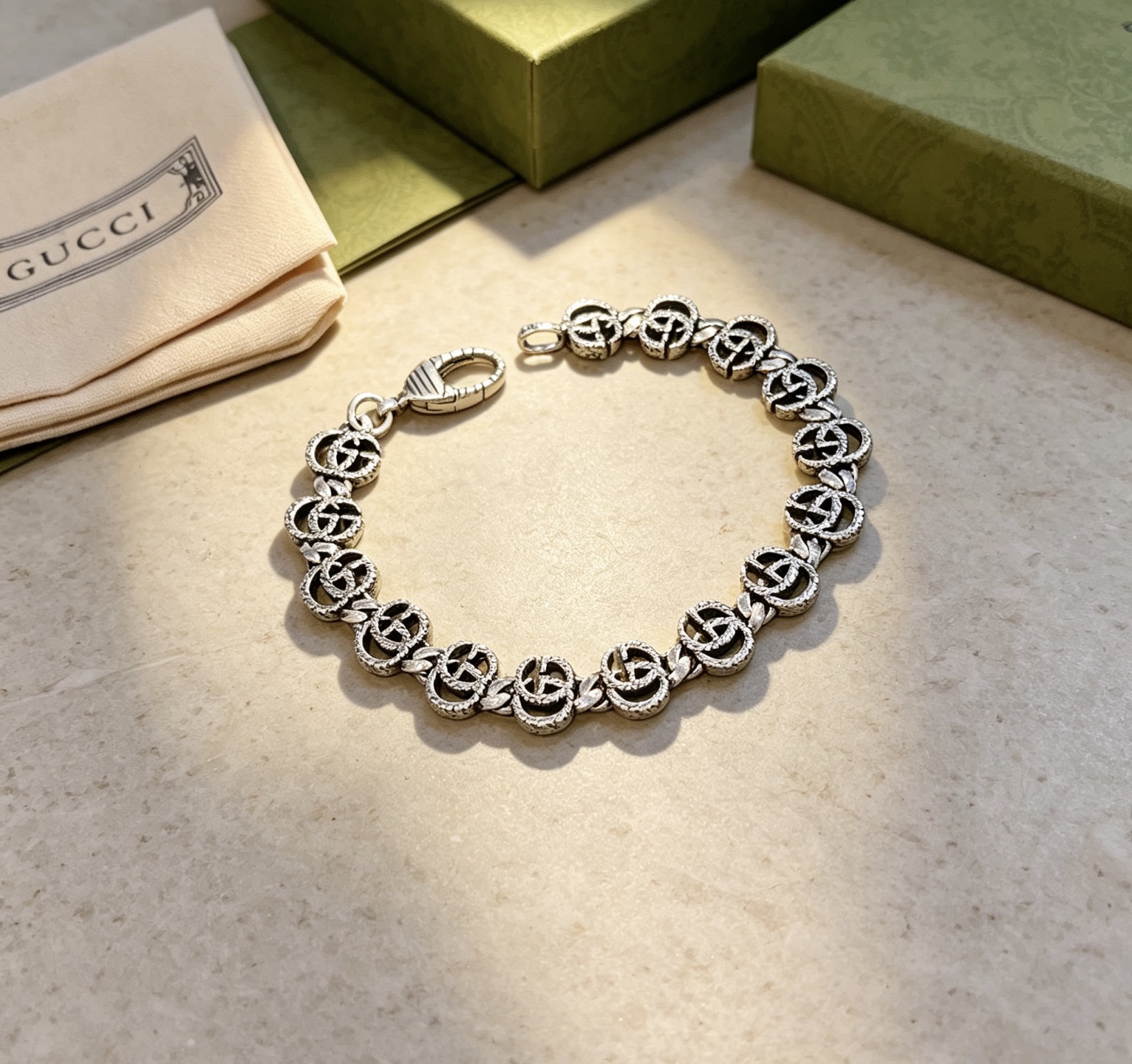 古驰 Gucci 传世高定珠宝耳环项链戒指首饰 #A9131DA8 6