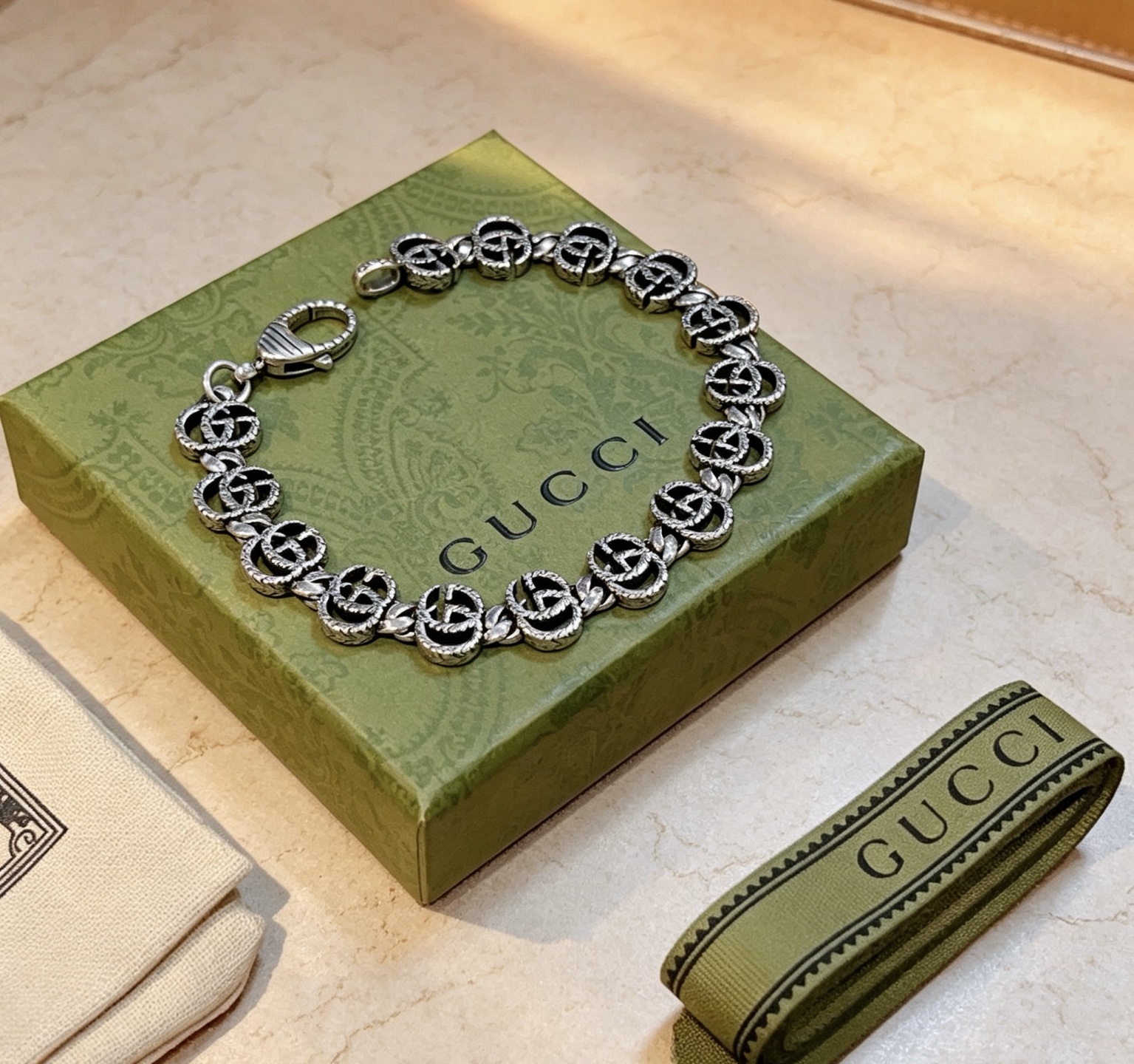 古驰 Gucci 传世高定珠宝耳环项链戒指首饰 #A9131DA8 4