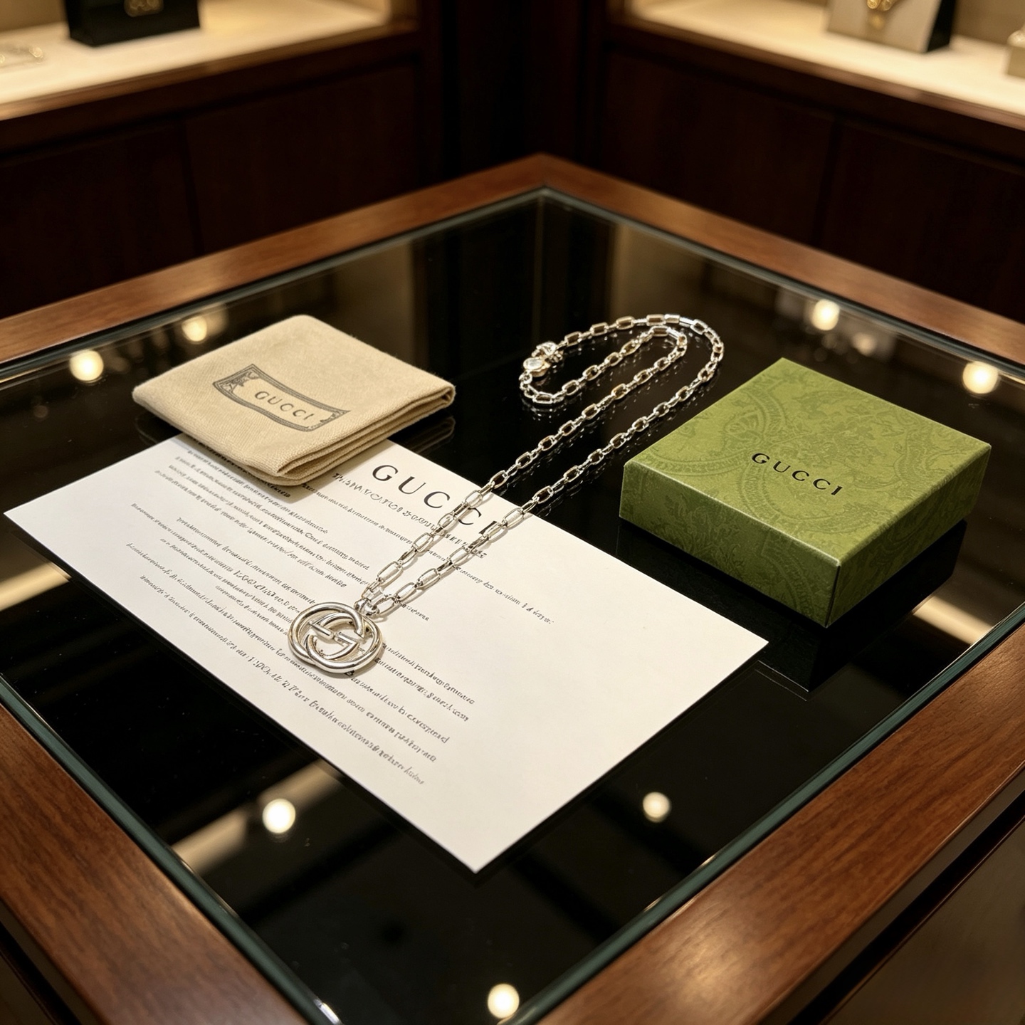 Gucci Haute Joaillerie Fine Jewelry Earrings Necklace Ring Ref 5
