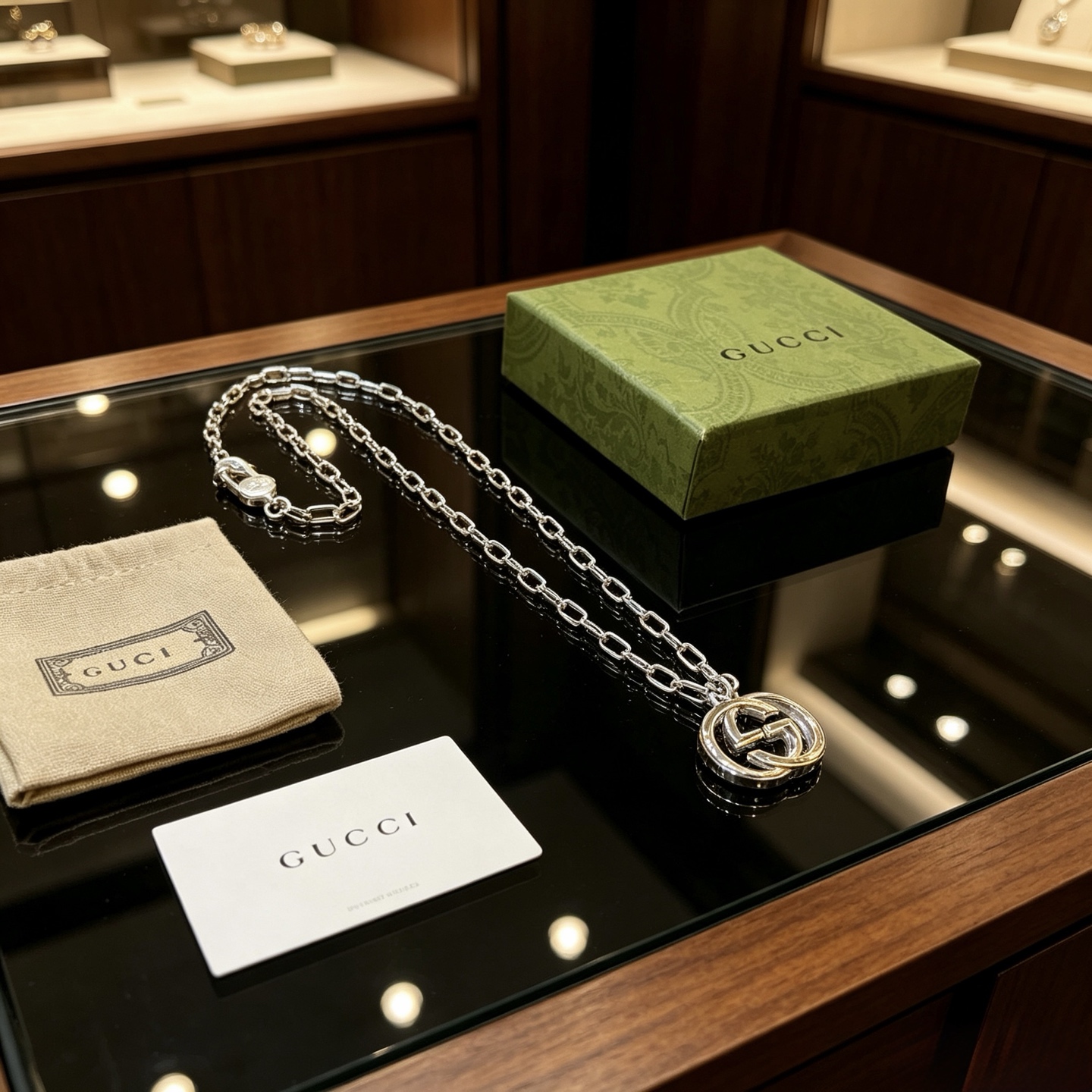 Gucci Haute Joaillerie Fine Jewelry Earrings Necklace Ring Ref 4