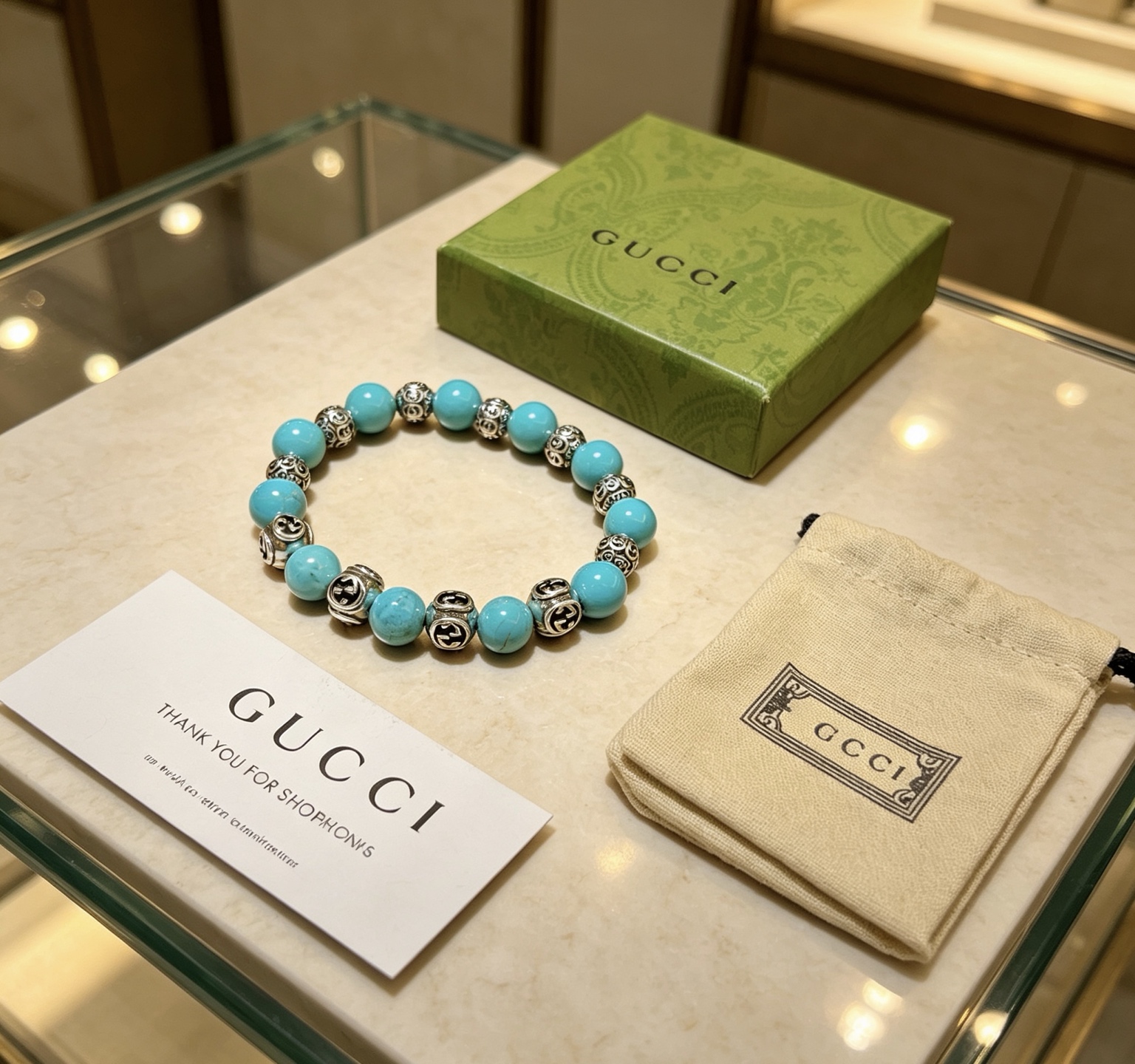 Gucci Haute Joaillerie Fine Jewelry Earrings Necklace Ring Ref.384E57EA 7