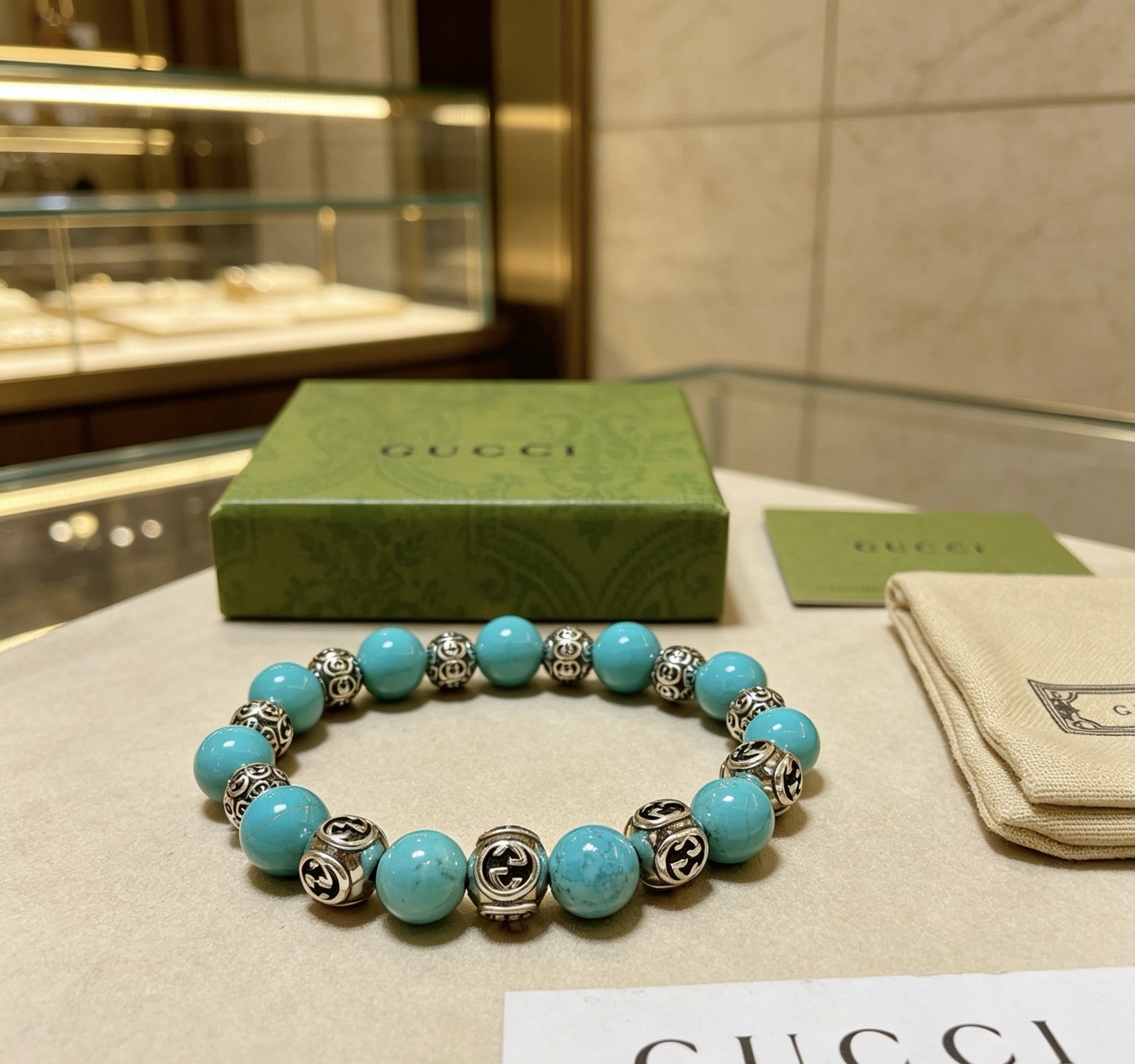 Gucci Haute Joaillerie Fine Jewelry Earrings Necklace Ring Ref.384E57EA 6