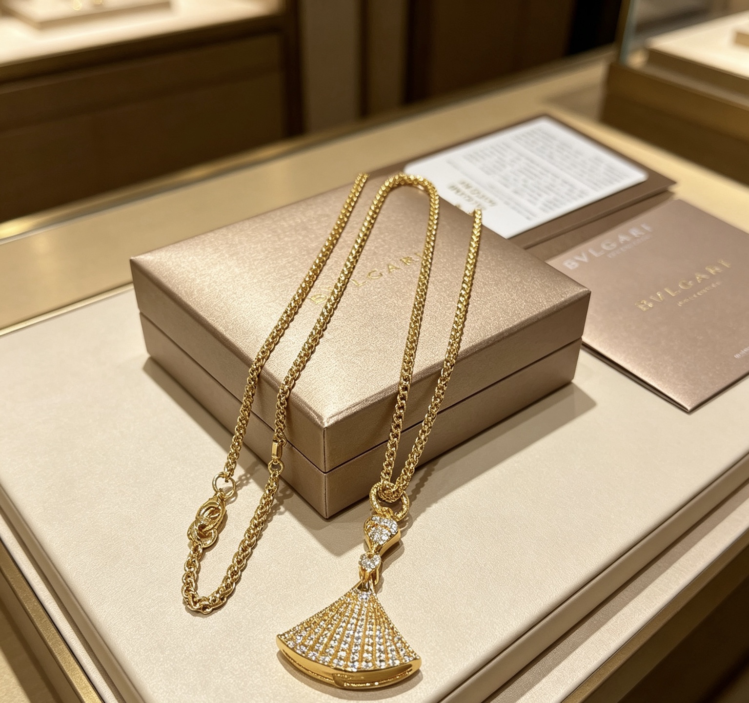 宝格丽 Bvlgari 传世高定珠宝耳环项链戒指首饰 #A1338333 5