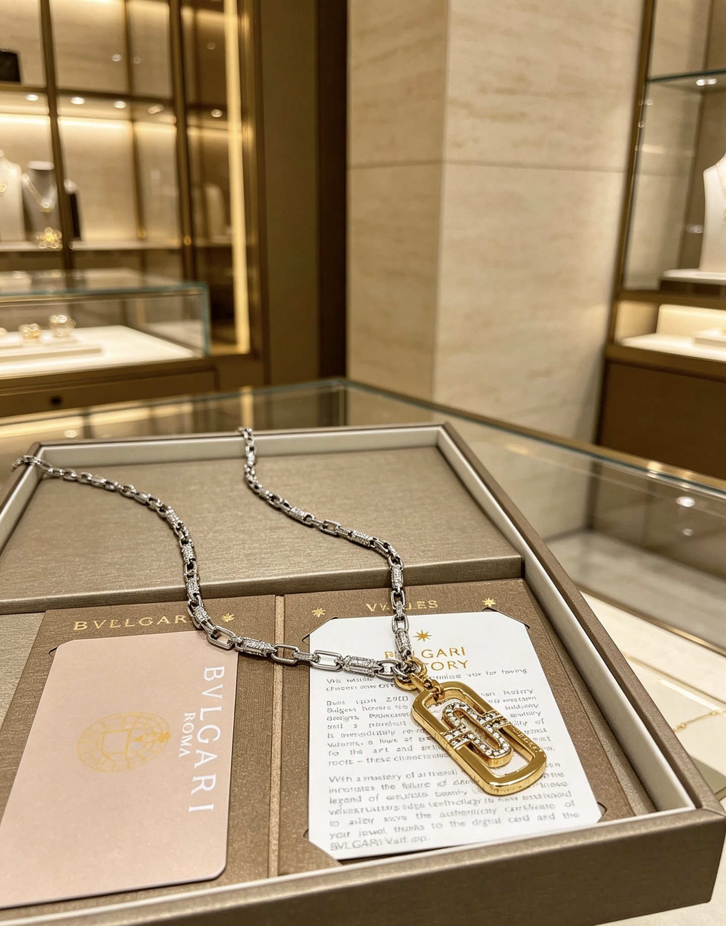 宝格丽 Bvlgari 传世高定珠宝耳环项链戒指首饰 #7375CAFA 9