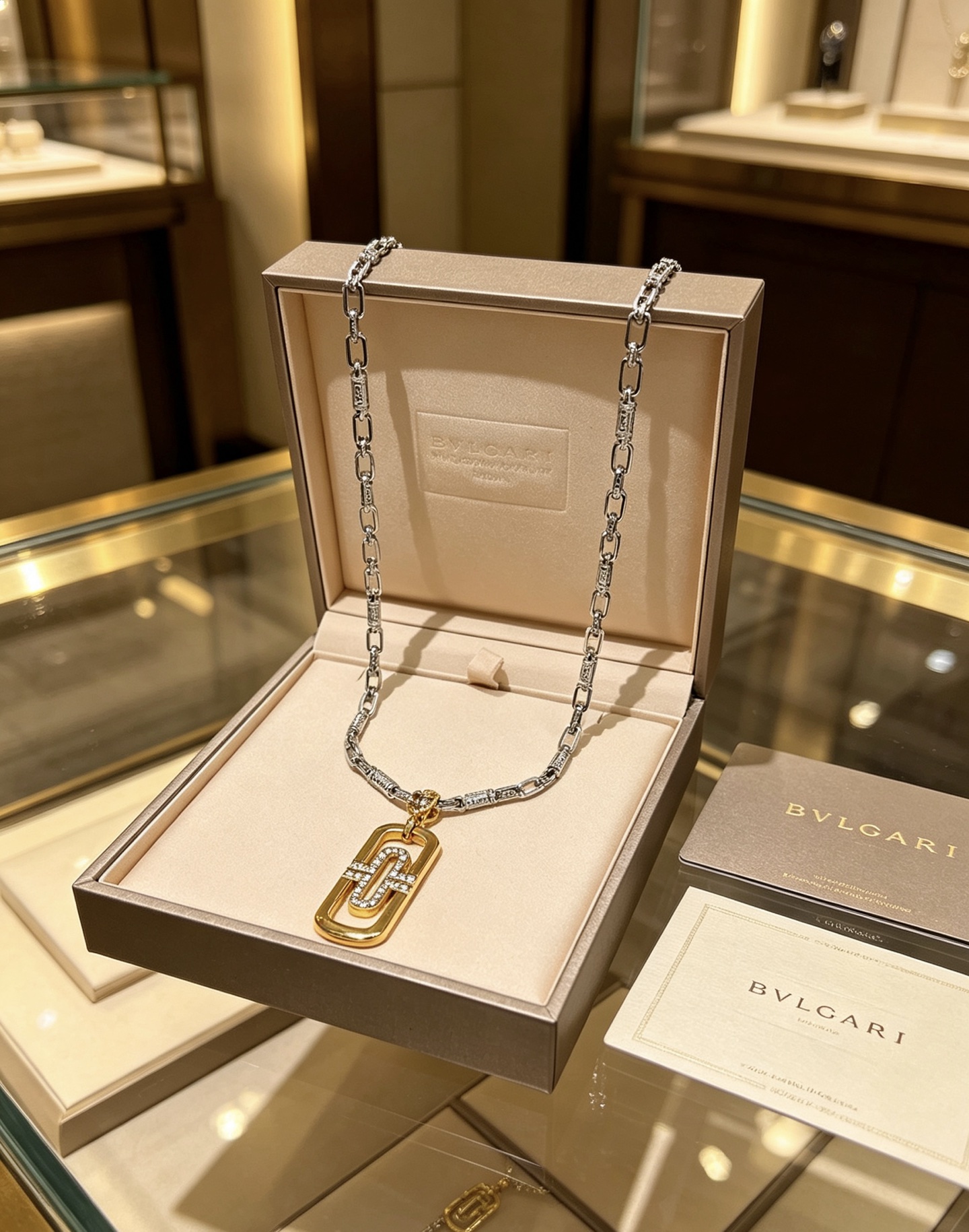宝格丽 Bvlgari 传世高定珠宝耳环项链戒指首饰 #7375CAFA 6